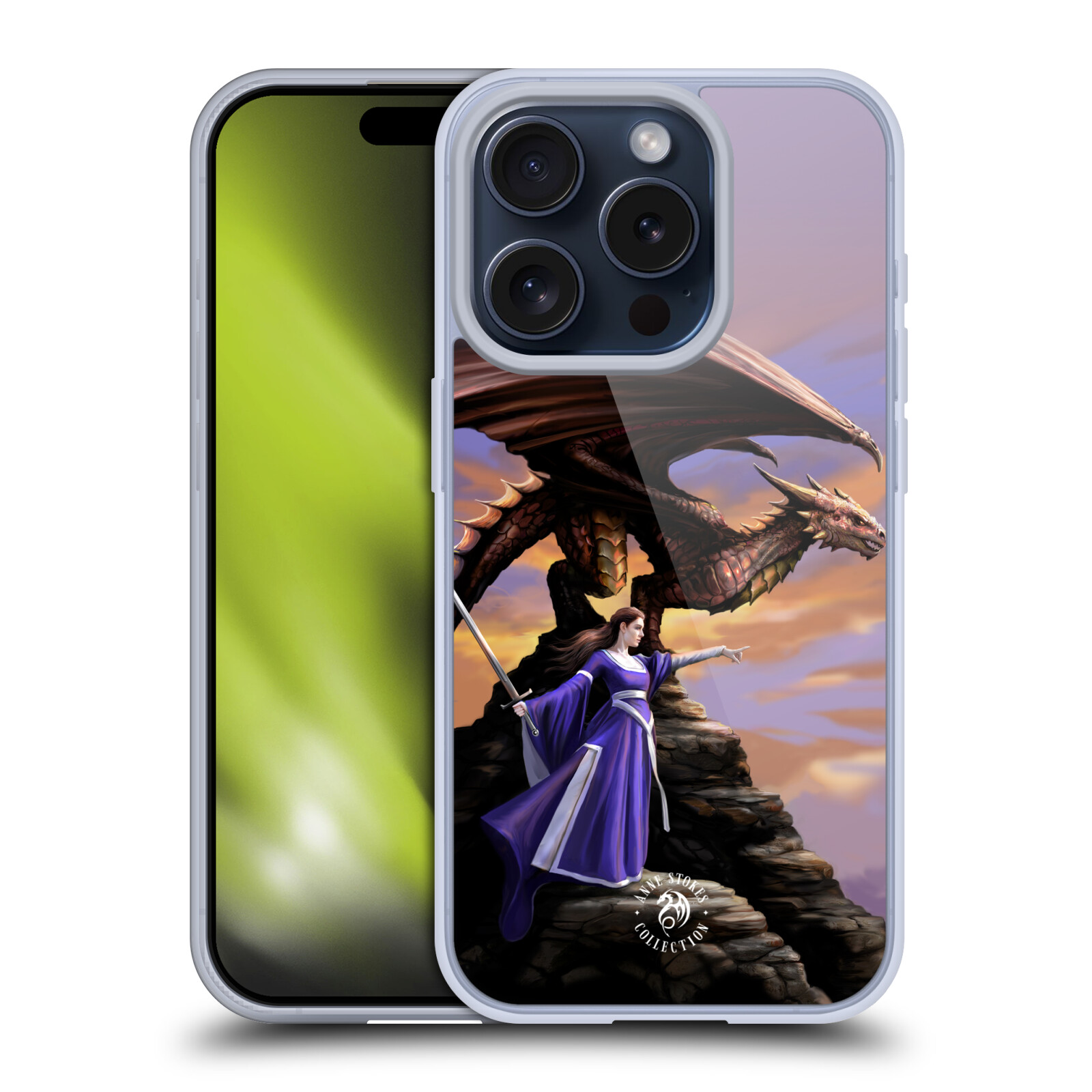 OFFICIAL ANNE STOKES DRAGONS 2 GEL CASE FOR APPLE iPHONE PHONES - Picture 10 of 12