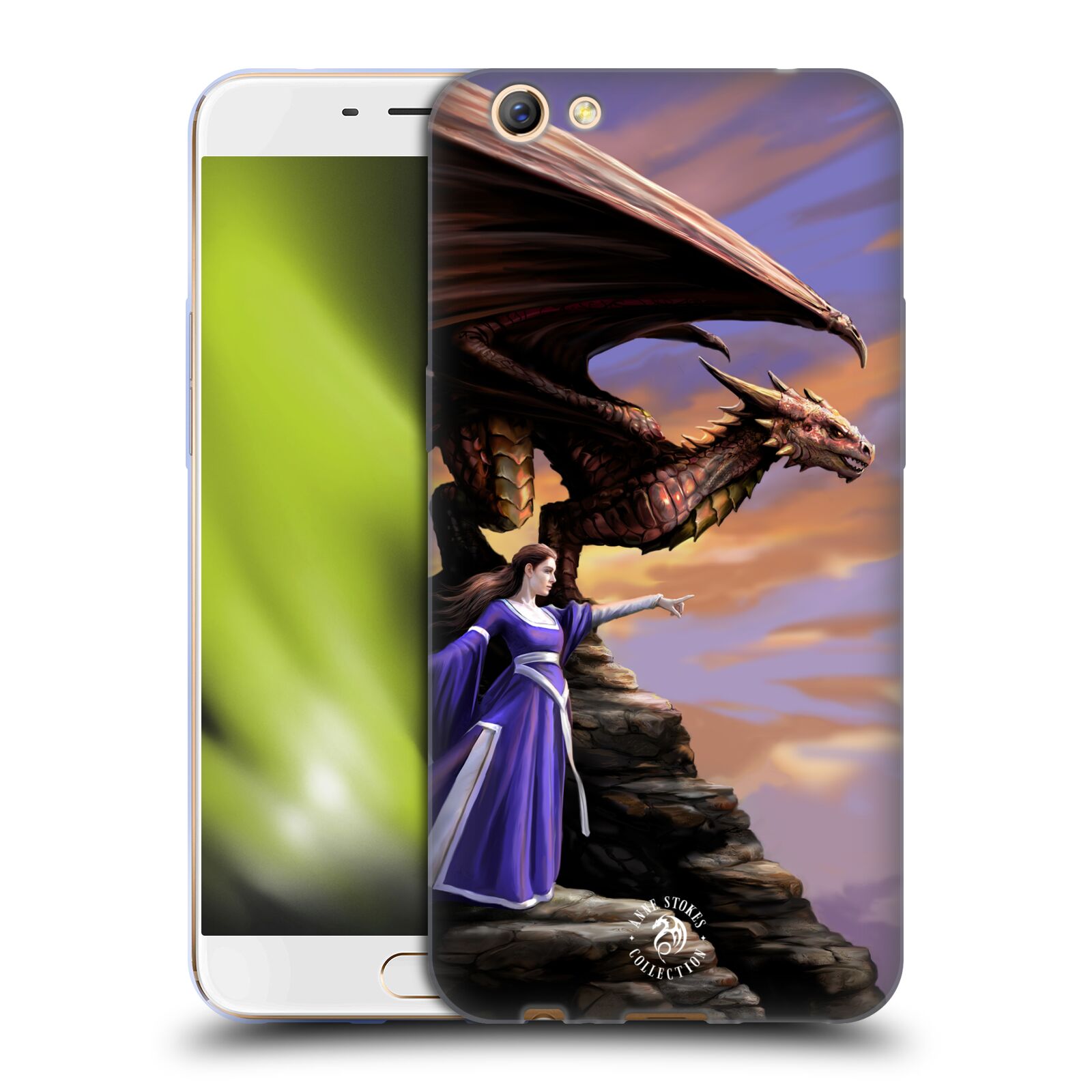 OFFICIAL ANNE STOKES DRAGONS 2 SOFT GEL CASE FOR OPPO PHONES - Picture 10 of 12