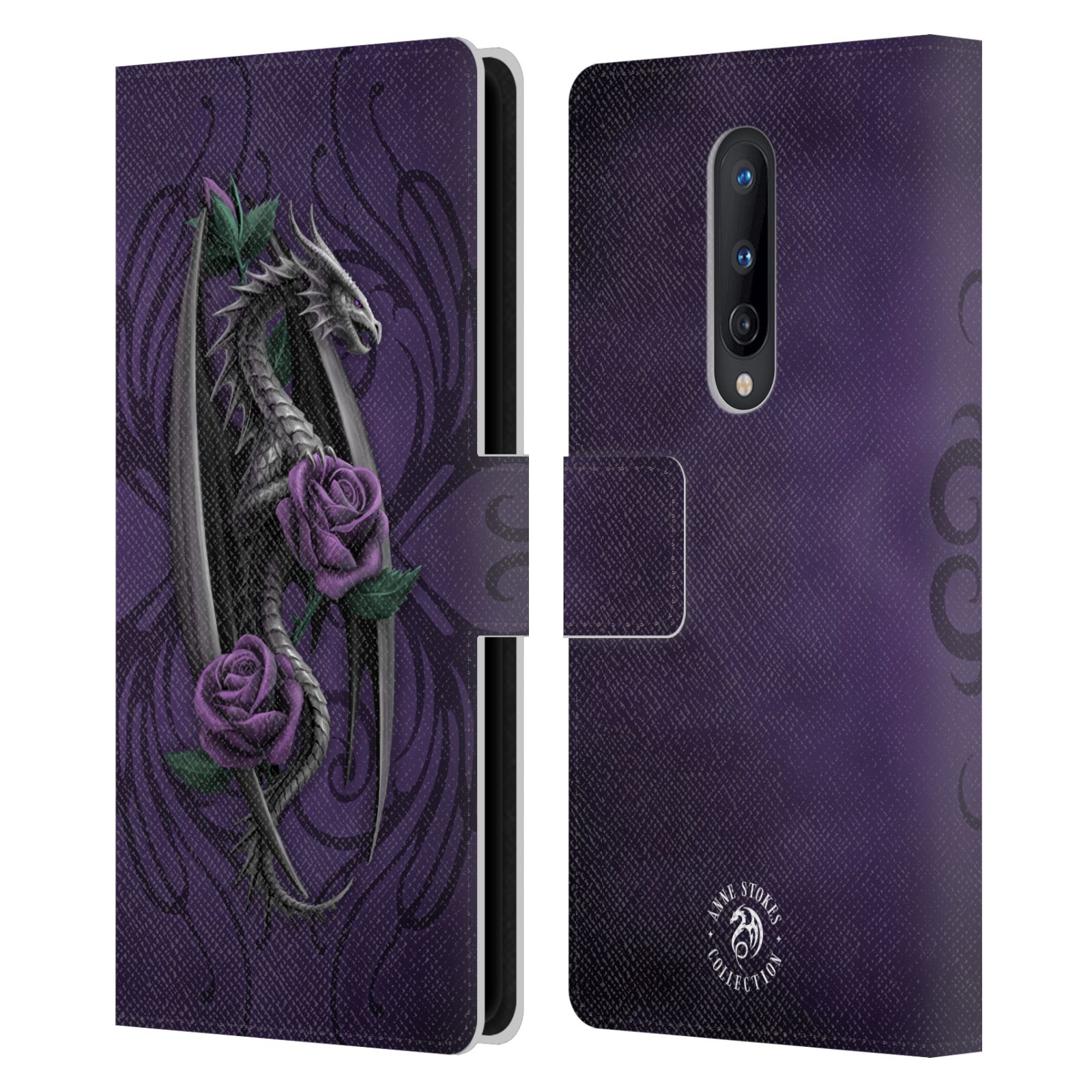 OFFICIAL ANNE STOKES DRAGONS 3 LEATHER BOOK WALLET CASE COVER FOR ONEPLUS PHONES - Picture 7 of 15