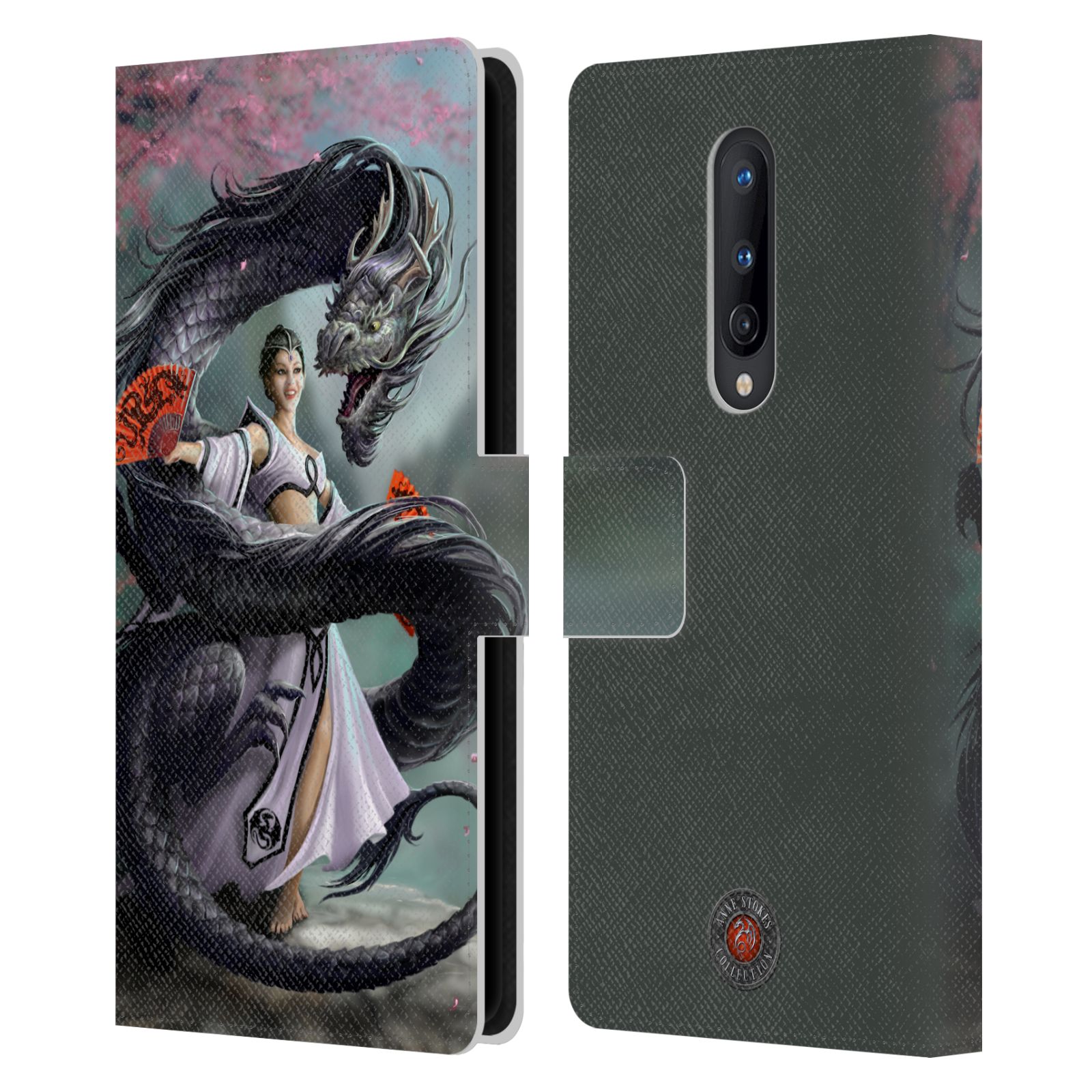 OFFICIAL ANNE STOKES DRAGONS 3 LEATHER BOOK WALLET CASE COVER FOR ONEPLUS PHONES - Picture 9 of 15
