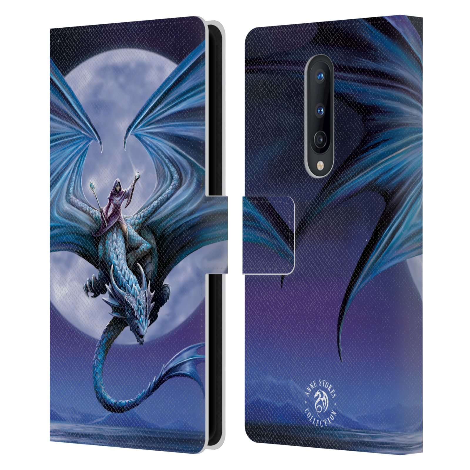 OFFICIAL ANNE STOKES DRAGONS 3 LEATHER BOOK WALLET CASE COVER FOR ONEPLUS PHONES - Picture 11 of 15
