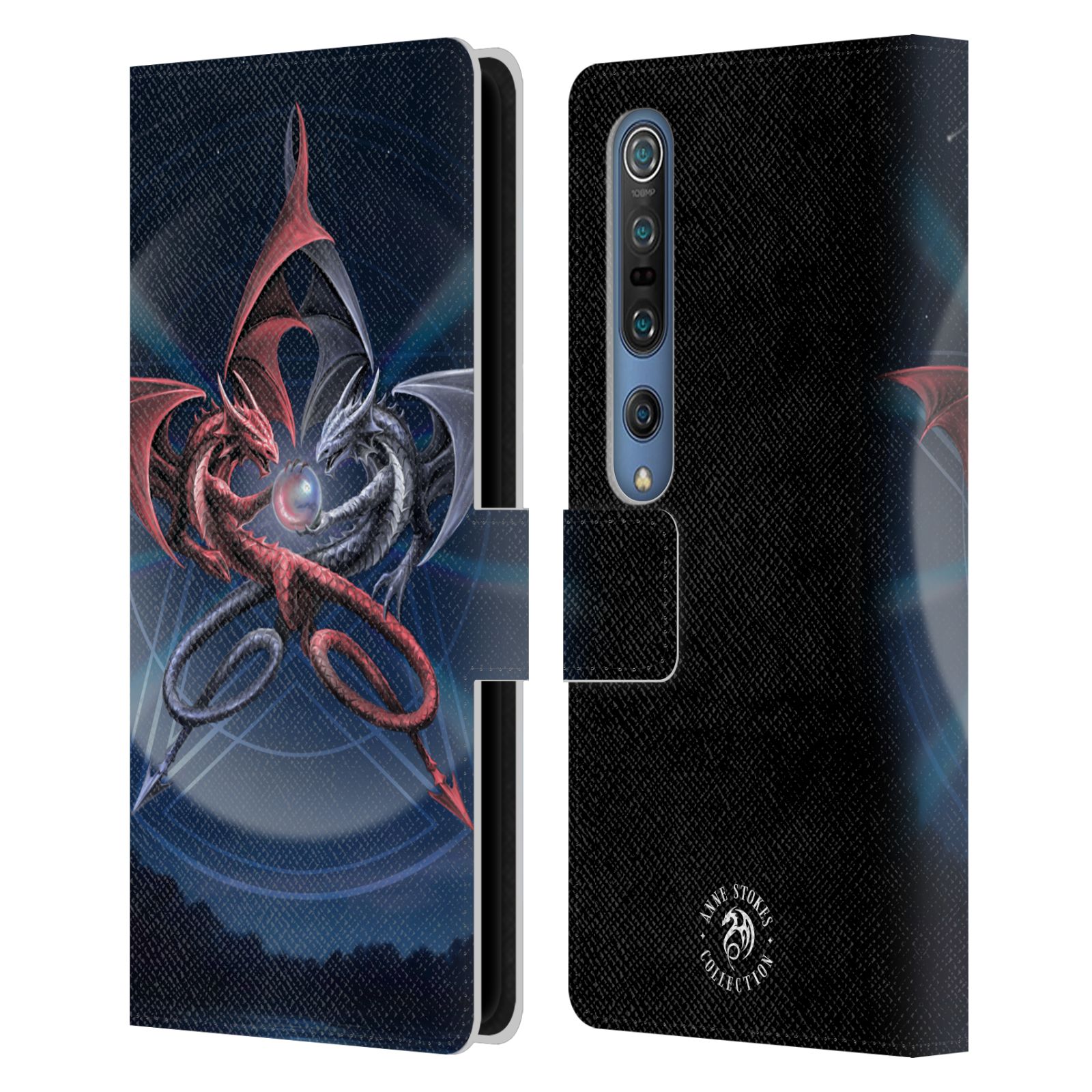 OFFICIAL ANNE STOKES DRAGONS 3 LEATHER BOOK WALLET CASE COVER FOR XIAOMI PHONES