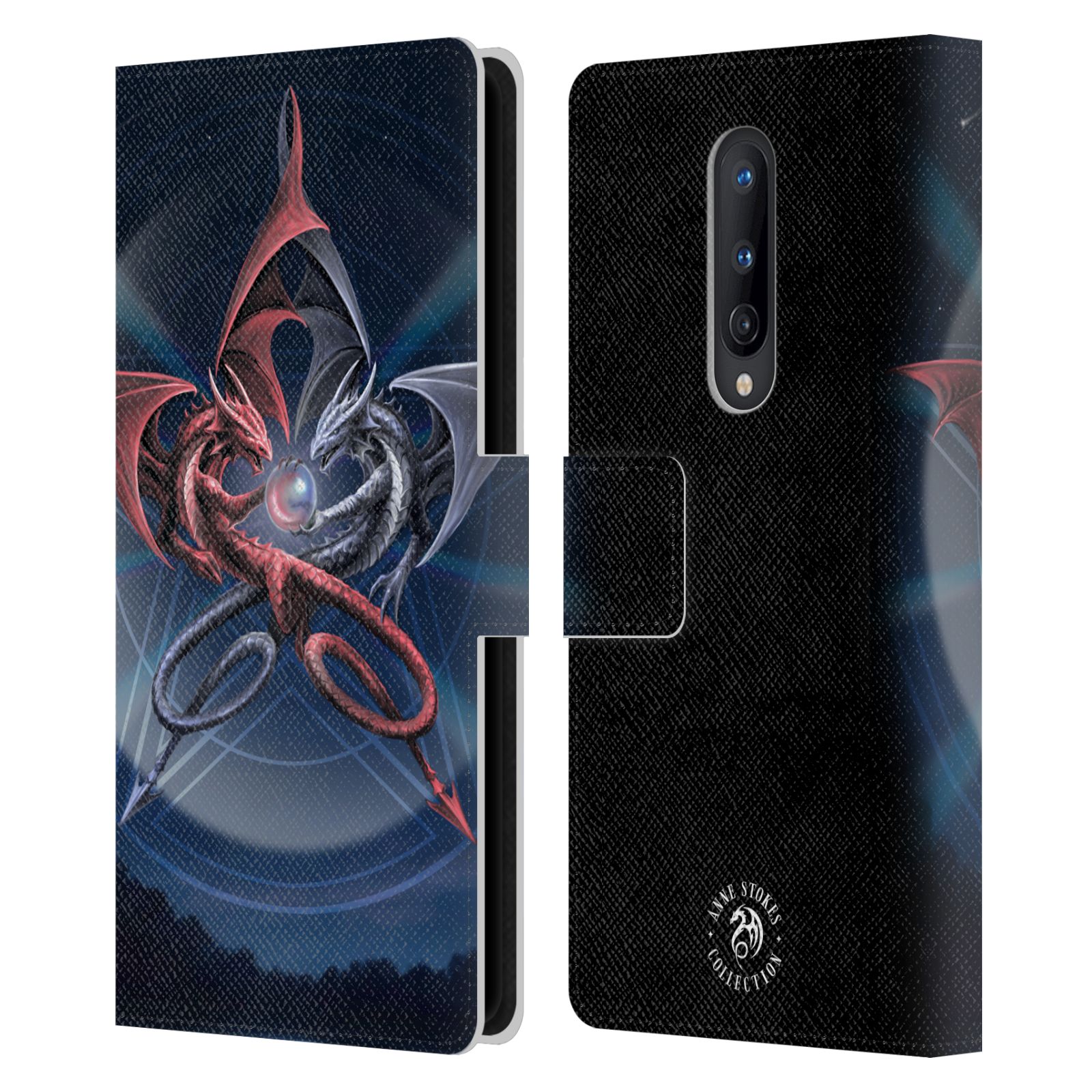 OFFICIAL ANNE STOKES DRAGONS 3 LEATHER BOOK WALLET CASE COVER FOR ONEPLUS PHONES - Picture 13 of 15