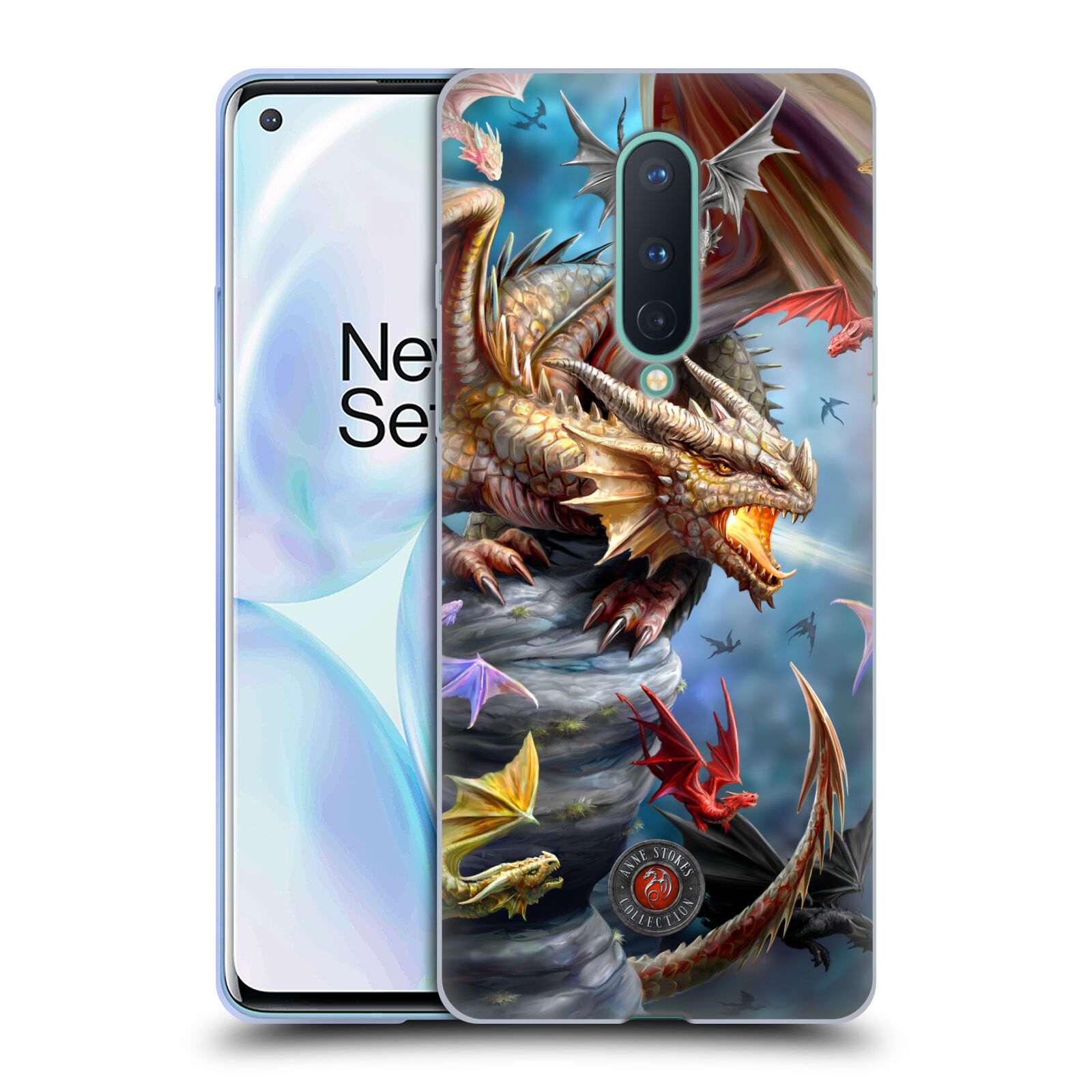 OFFICIAL ANNE STOKES DRAGONS 4 SOFT GEL CASE FOR AMAZON ASUS ONEPLUS - Picture 8 of 11