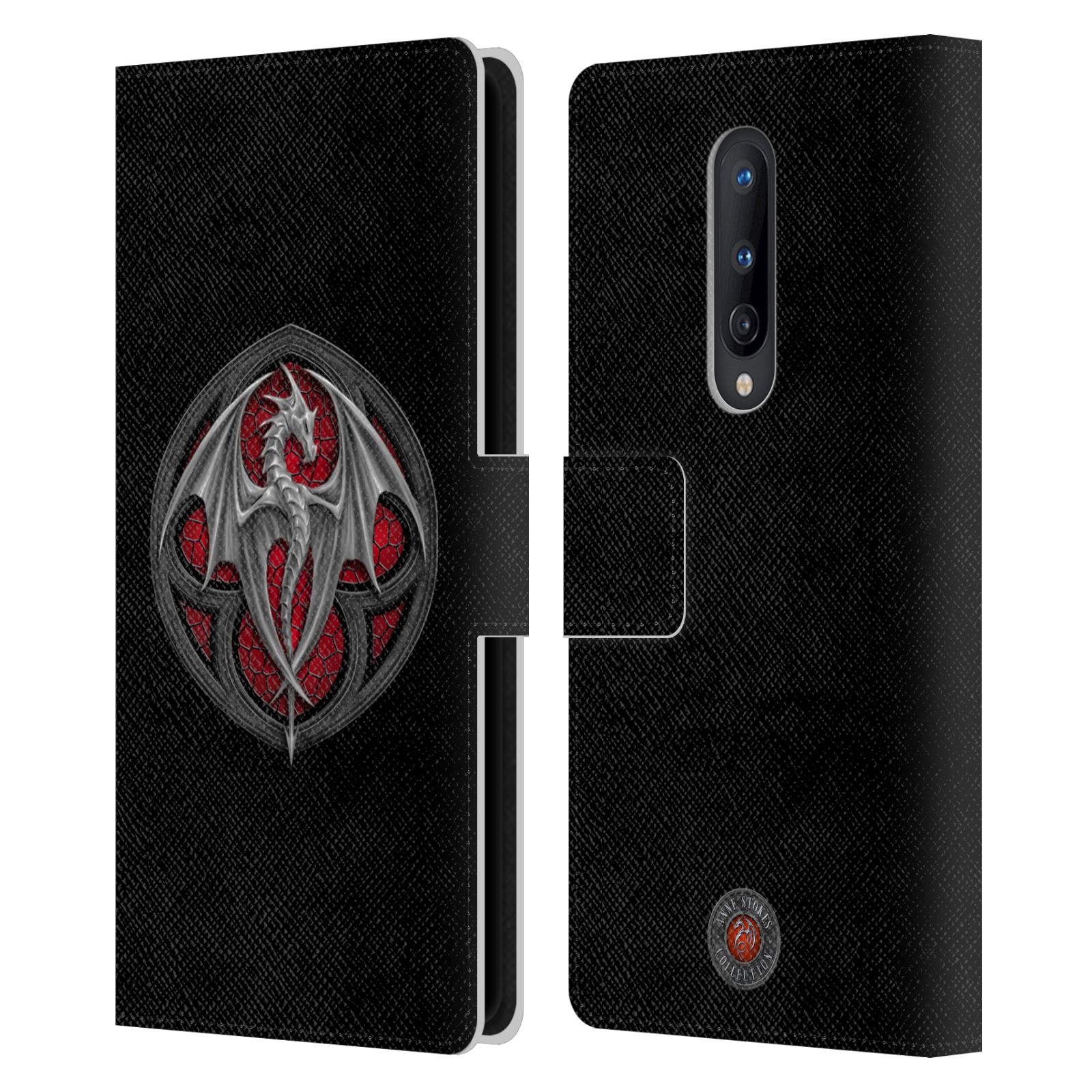 OFFICIAL ANNE STOKES DRAGONS 4 LEATHER BOOK WALLET CASE COVER FOR ONEPLUS PHONES - Picture 8 of 10