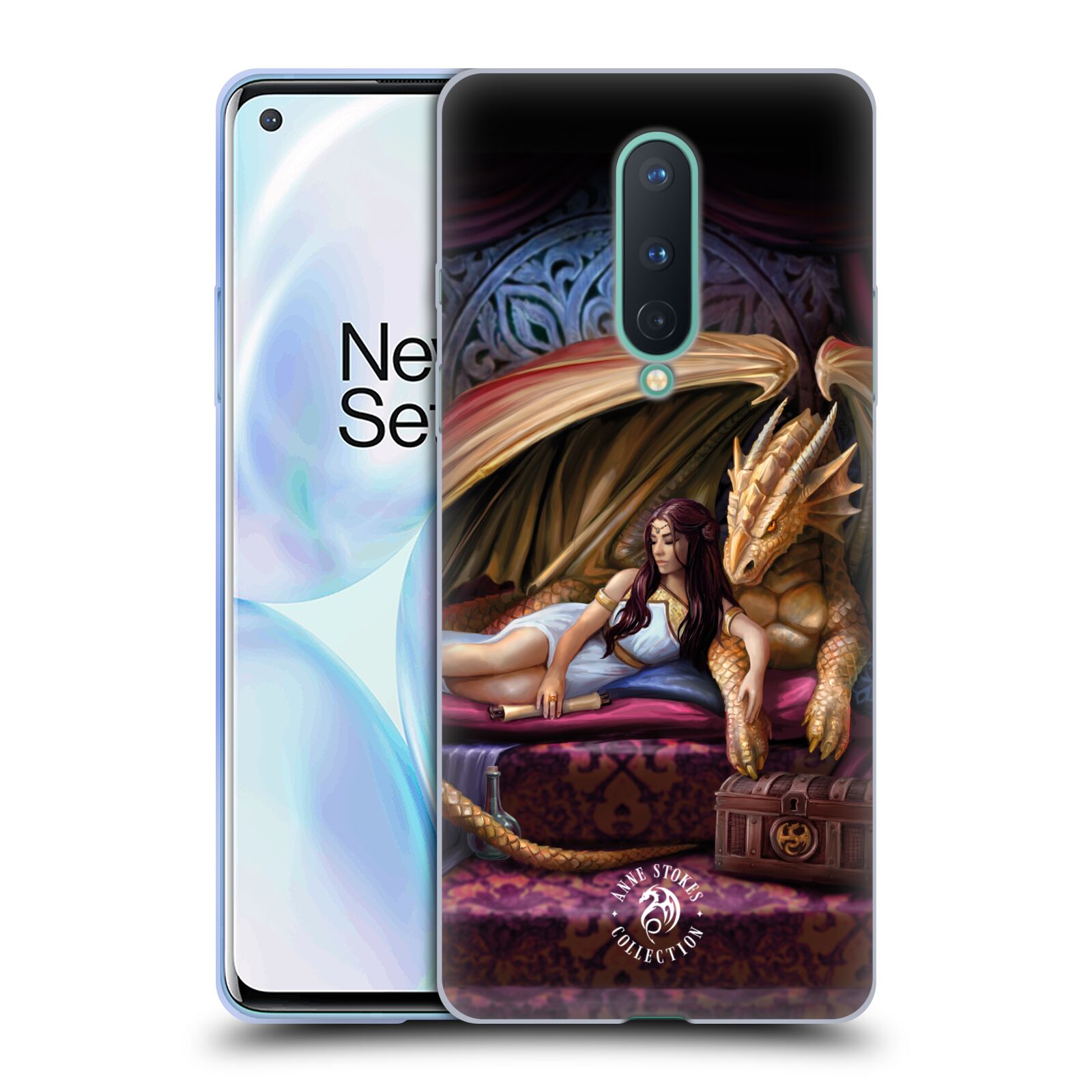 OFFICIAL ANNE STOKES DRAGONS 5 SOFT GEL CASE FOR AMAZON ASUS ONEPLUS - Picture 8 of 12