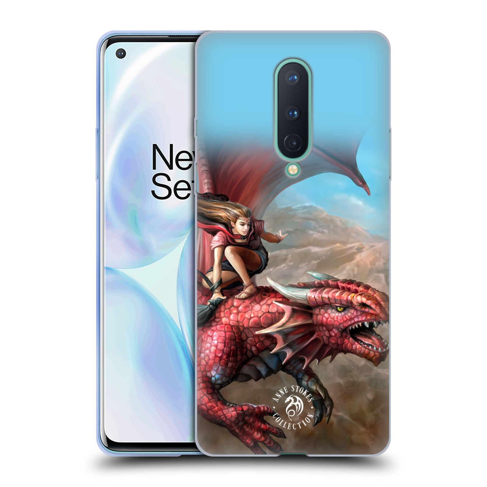 OFFICIAL ANNE STOKES DRAGONS 5 SOFT GEL CASE FOR AMAZON ASUS ONEPLUS - Picture 9 of 12