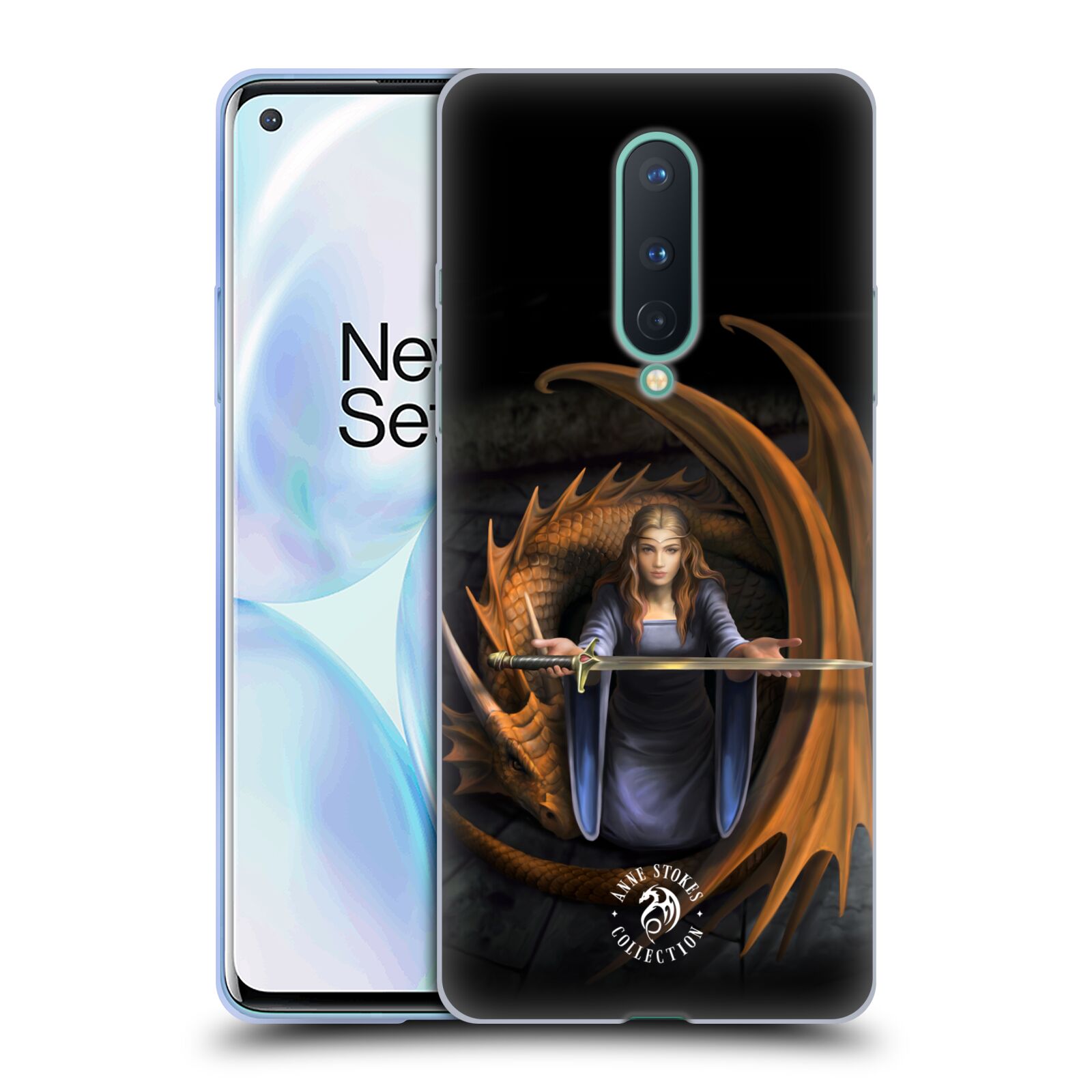 OFFICIAL ANNE STOKES DRAGONS 5 SOFT GEL CASE FOR AMAZON ASUS ONEPLUS - Picture 10 of 12