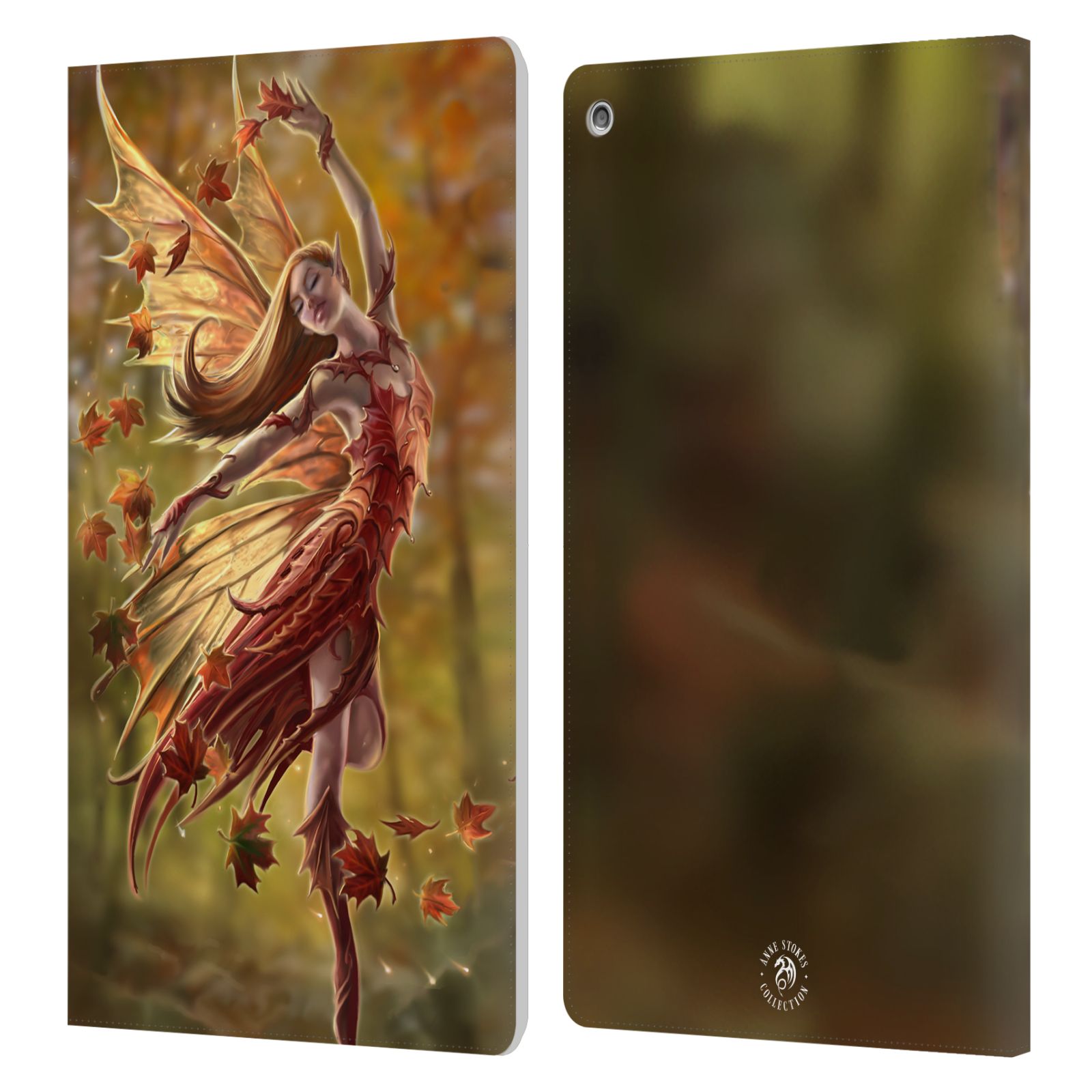 OFFICIAL ANNE STOKES FAIRIES LEATHER BOOK WALLET CASE COVER FOR AMAZON FIRE - Picture 7 of 12