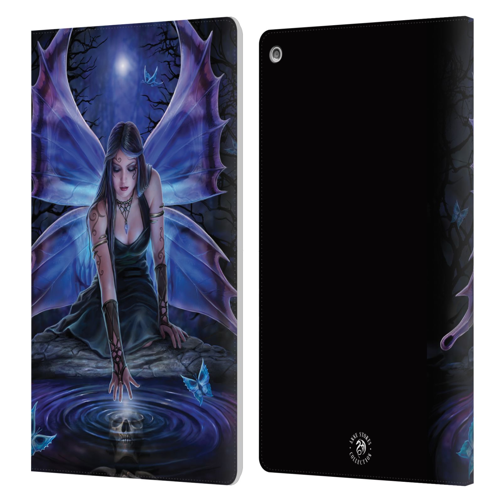 OFFICIAL ANNE STOKES FAIRIES LEATHER BOOK WALLET CASE COVER FOR AMAZON FIRE - Picture 9 of 12