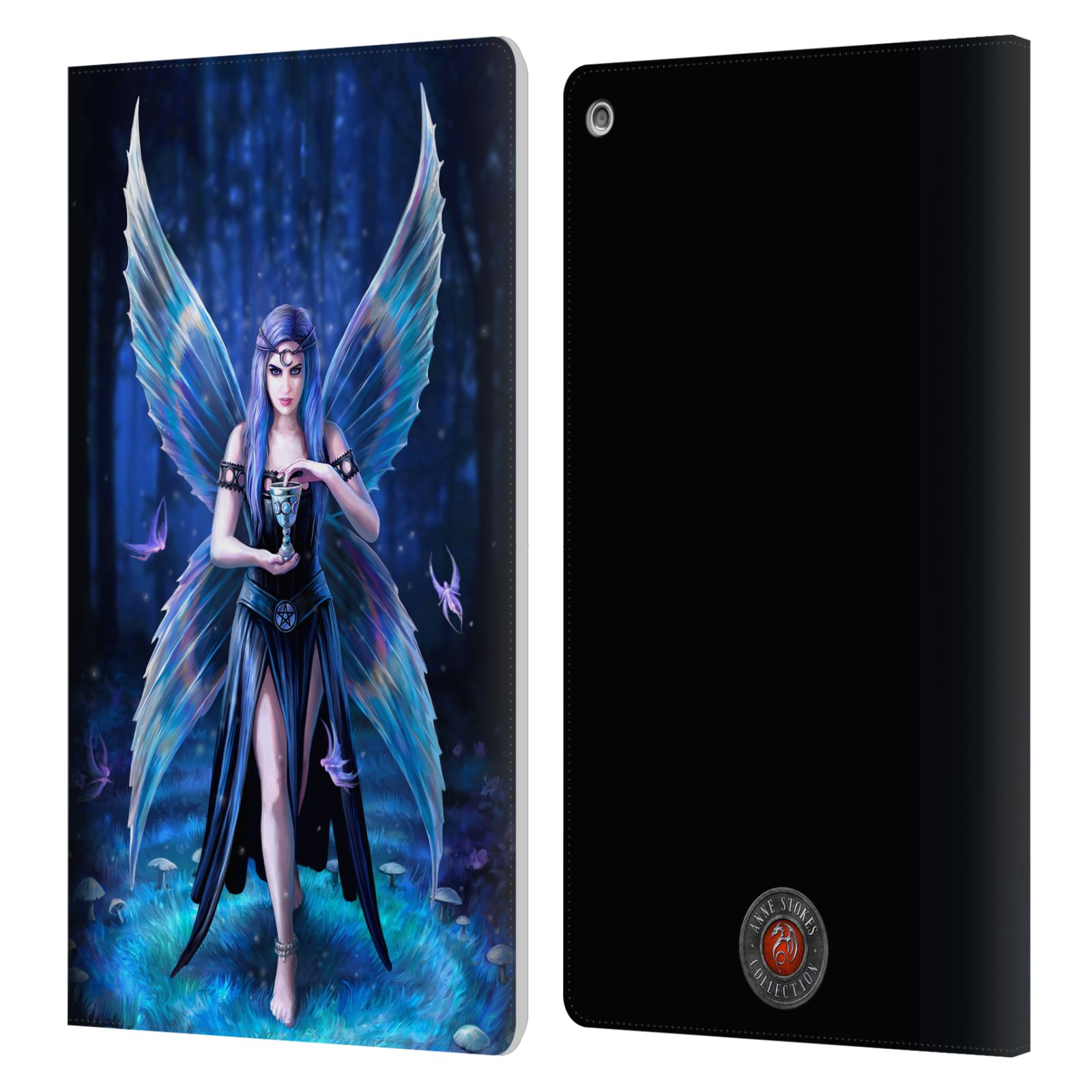 OFFICIAL ANNE STOKES FANTASY LEATHER BOOK WALLET CASE COVER FOR AMAZON FIRE - 第 7/9 張圖片