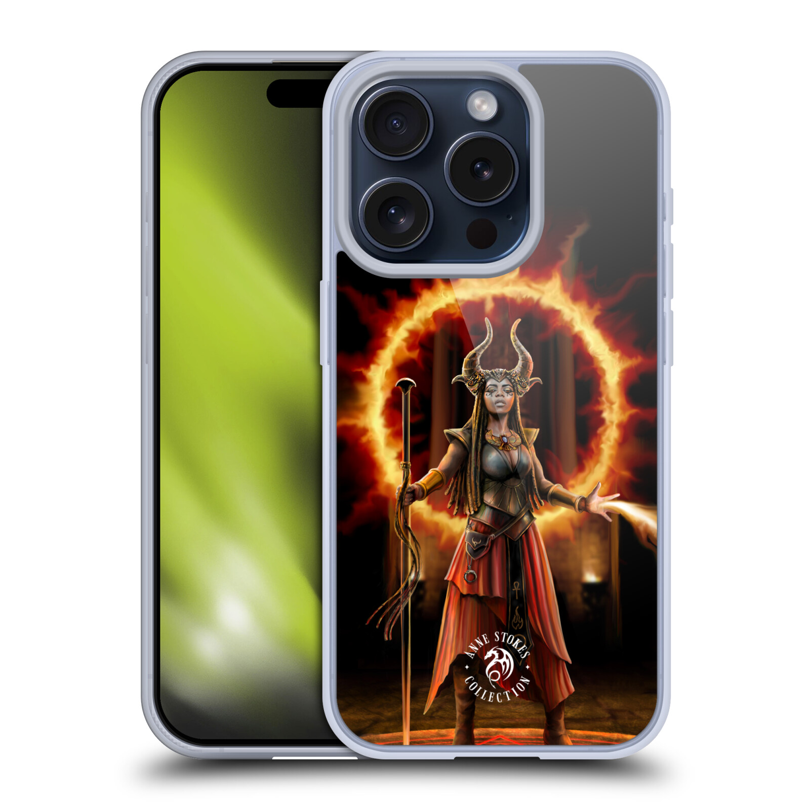 OFFICIAL ANNE STOKES FEMALE ELEMENTALS SOFT GEL CASE FOR APPLE iPHONE PHONES - Picture 10 of 11
