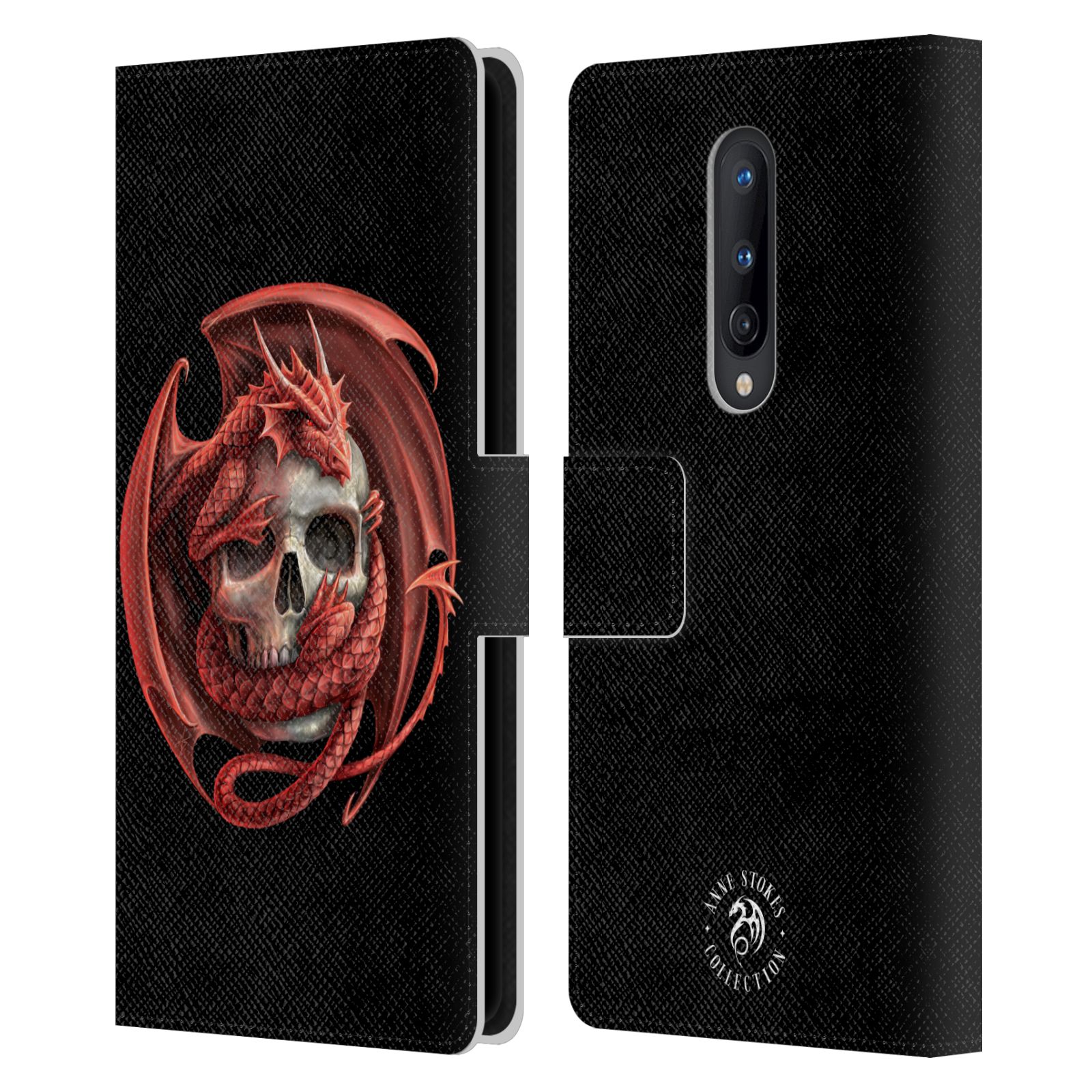 OFFICIAL ANNE STOKES FIRE TRIBAL LEATHER BOOK WALLET CASE FOR ONEPLUS PHONES - Picture 7 of 20