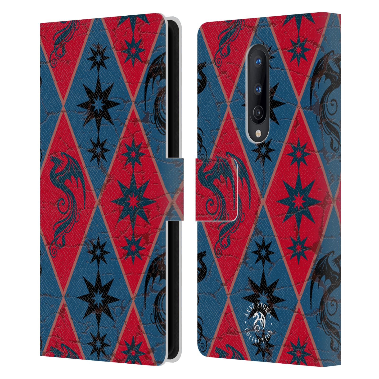 OFFICIAL ANNE STOKES FIRE TRIBAL LEATHER BOOK WALLET CASE FOR ONEPLUS PHONES - Picture 15 of 20