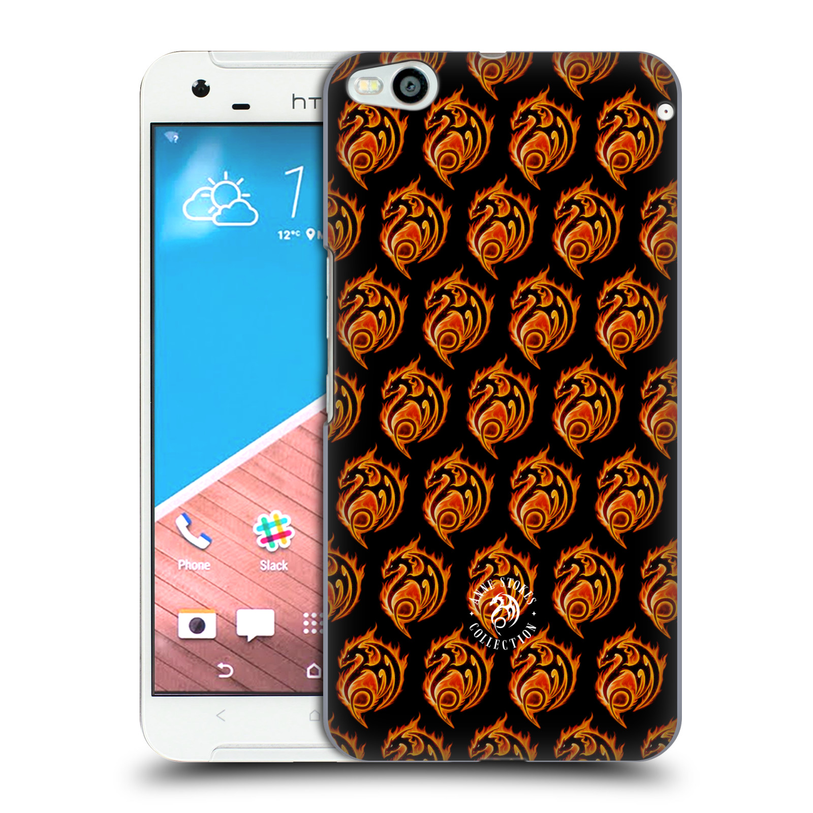 OFFICIAL ANNE STOKES FIRE TRIBAL HARD BACK CASE FOR HTC PHONES 2 - Picture 11 of 22