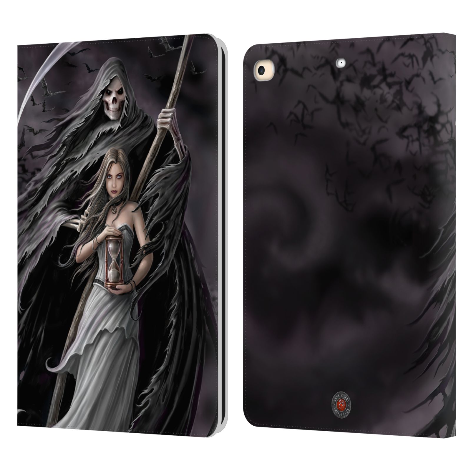 Summon the Reaper Leather Wallet Case for iPad 9.7″ (2017/2018)