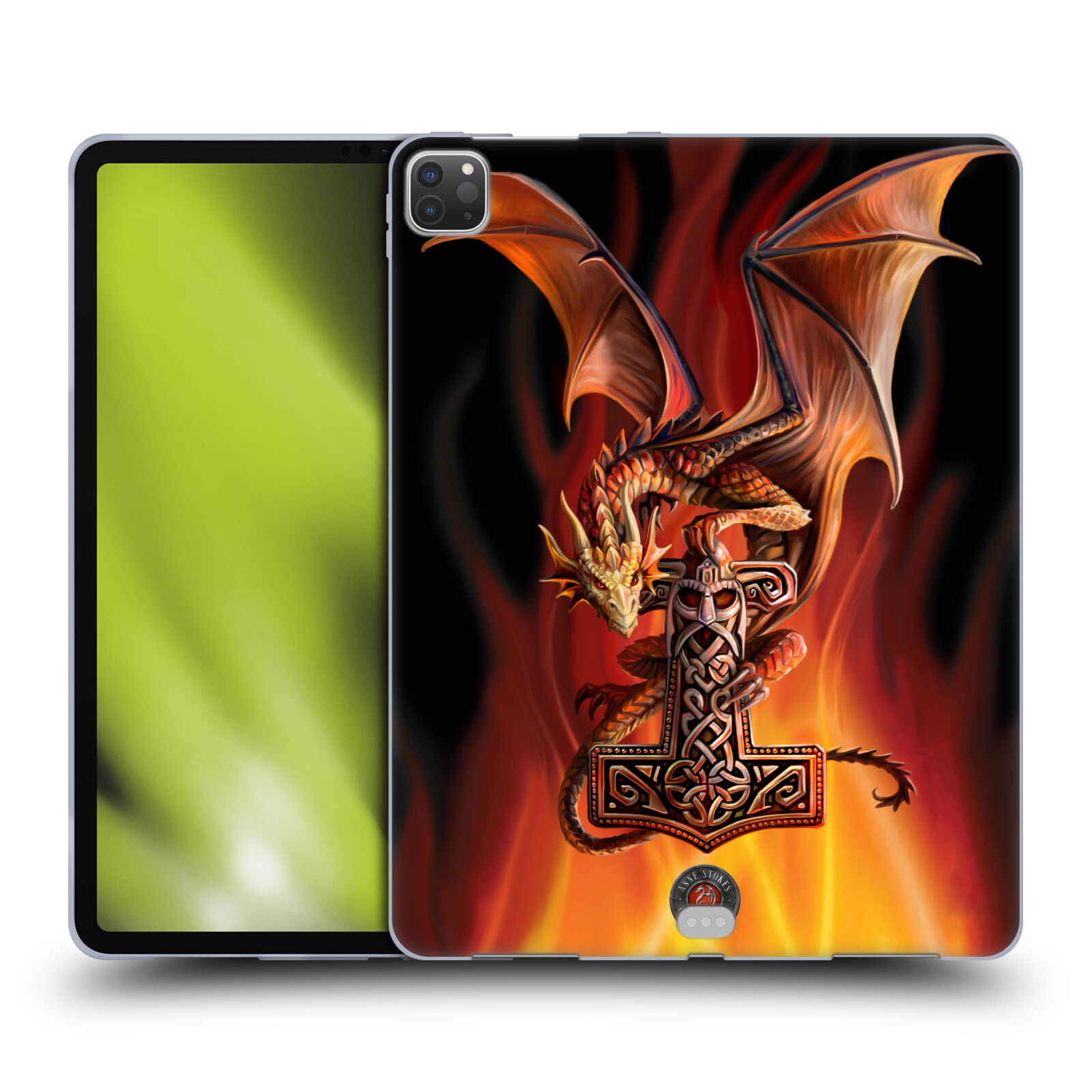 OFFICIAL ANNE STOKES GUARDIAN DRAGONS SOFT GEL CASE FOR APPLE SAMSUNG KINDLE - Picture 8 of 13