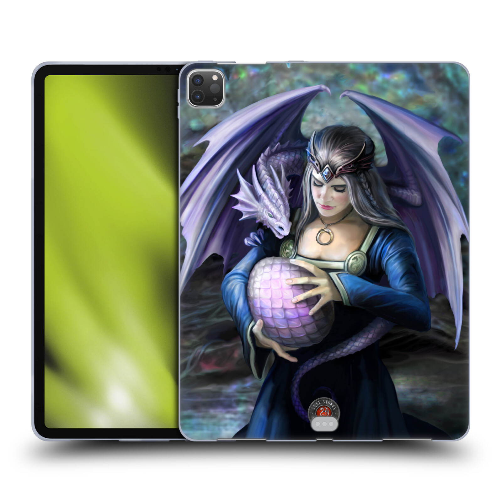 OFFICIAL ANNE STOKES GUARDIAN DRAGONS SOFT GEL CASE FOR APPLE SAMSUNG KINDLE - Picture 9 of 13