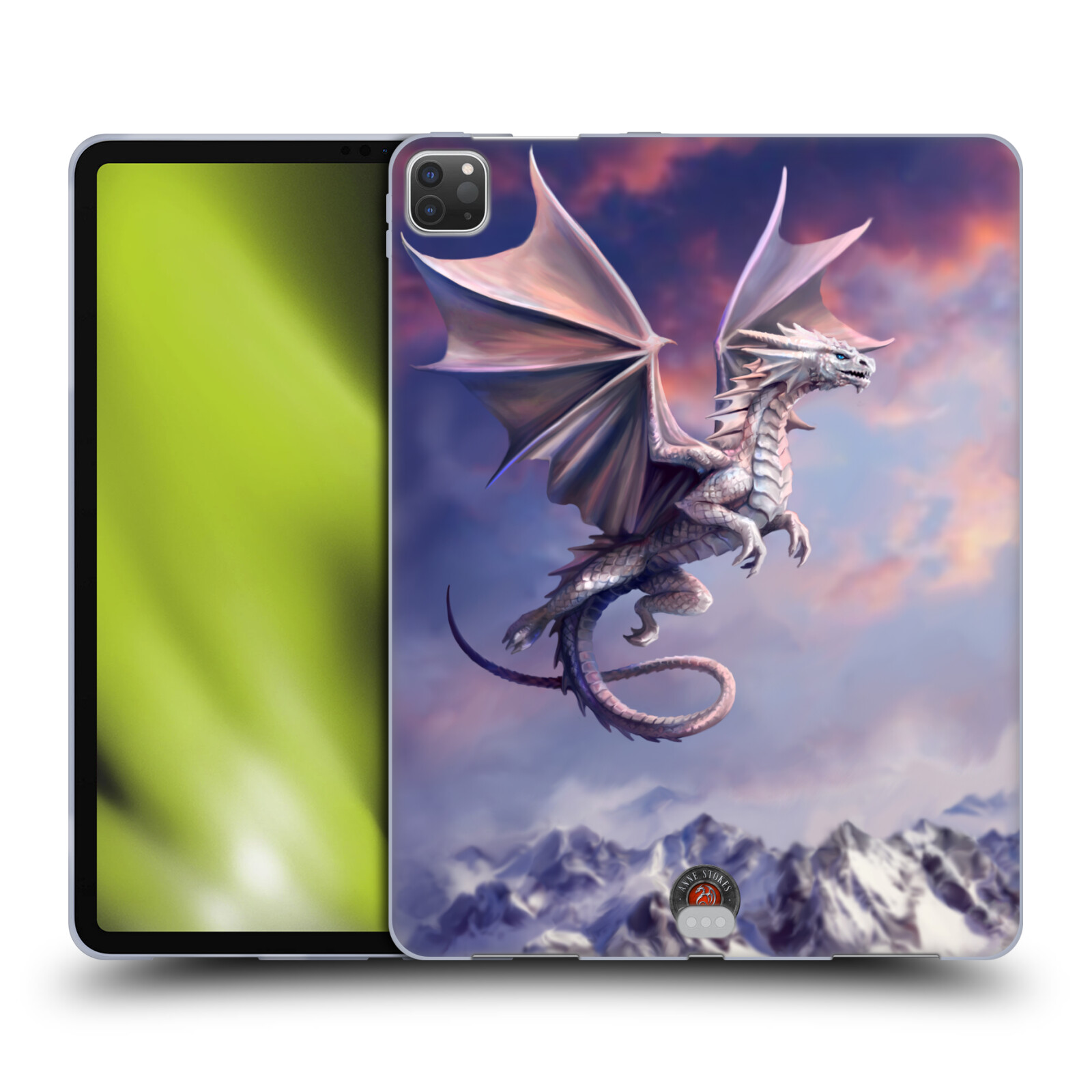 OFFICIAL ANNE STOKES GUARDIAN DRAGONS SOFT GEL CASE FOR APPLE SAMSUNG KINDLE - Picture 10 of 13