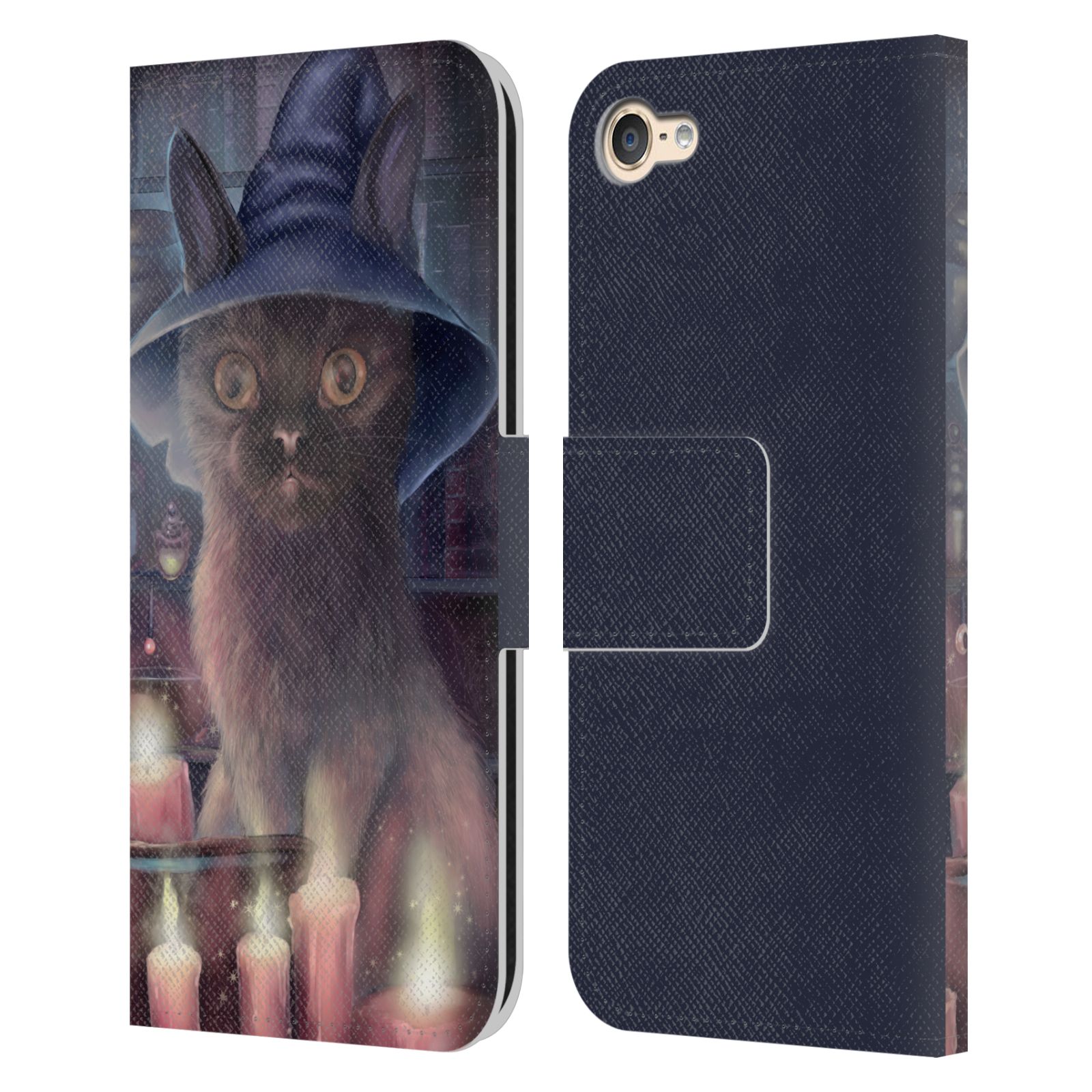 OFFICIAL ASH EVANS GRAPHICS LEATHER BOOK CASE FOR APPLE iPOD TOUCH MP3 - Picture 14 of 14