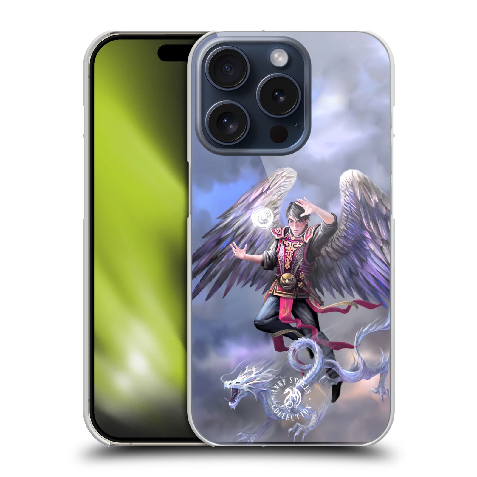 OFFICIAL ANNE STOKES MALE ELEMENTALS HARD BACK CASE FOR APPLE iPHONE PHONES