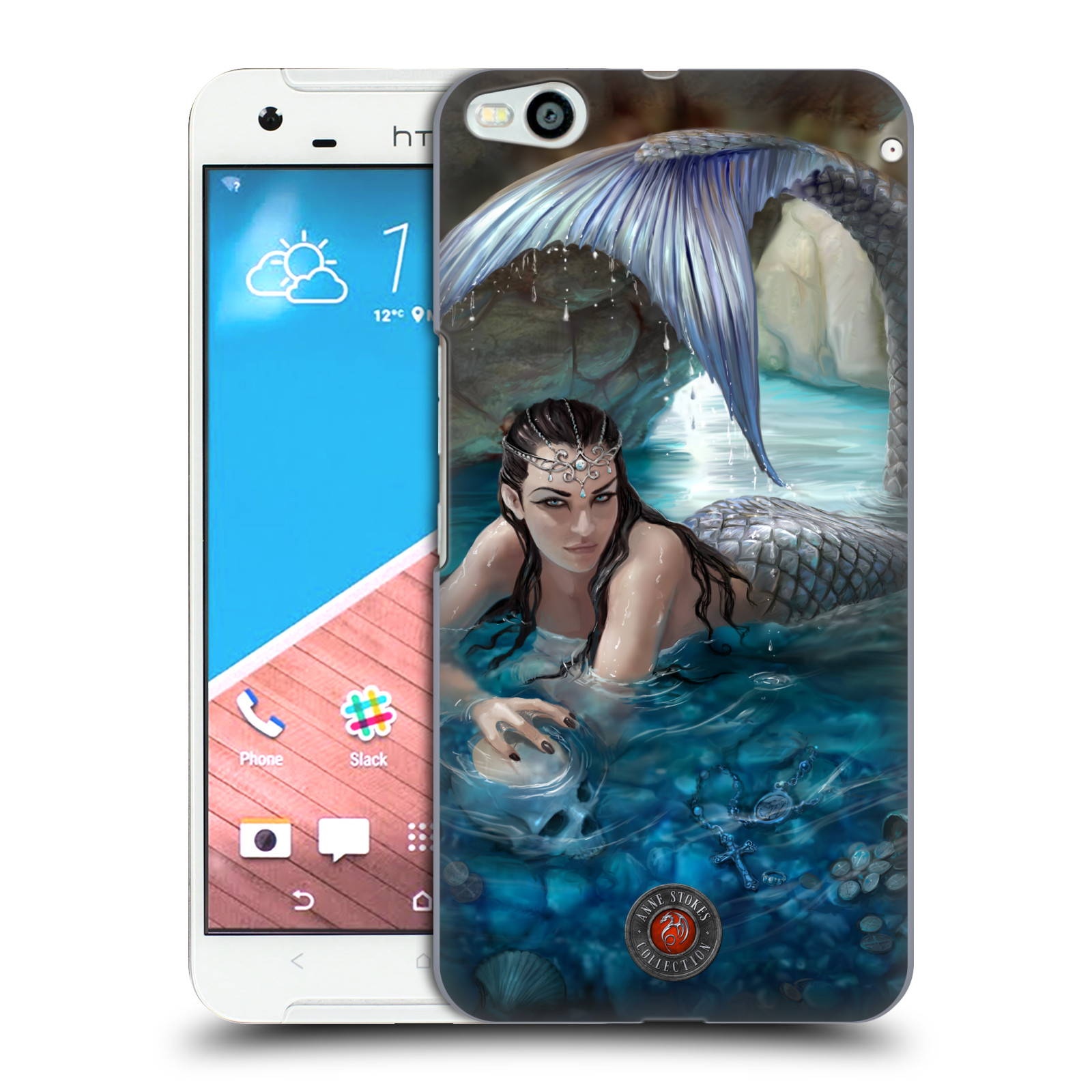 OFFICIAL ANNE STOKES MERMAID AND ANGELS HARD BACK CASE FOR HTC PHONES 2 - Picture 10 of 10