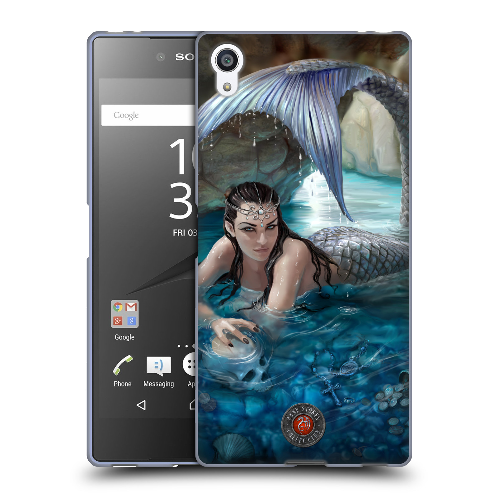 OFFICIAL ANNE STOKES MERMAID AND ANGELS GEL CASE FOR SONY PHONES 2 - Picture 10 of 10