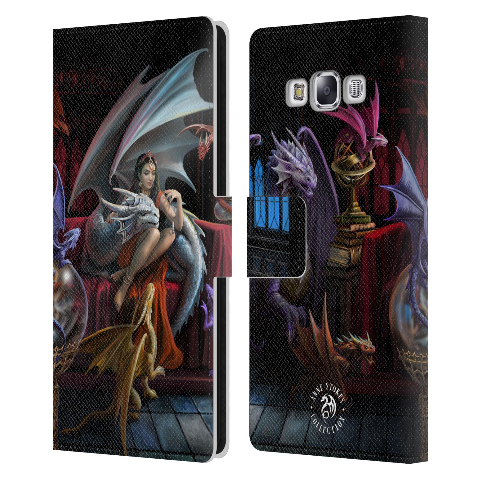 ANNE STOKES MIX FANTASY ART LEATHER BOOK WALLET CASE COVER FOR SAMSUNG PHONES 3 - Picture 8 of 18