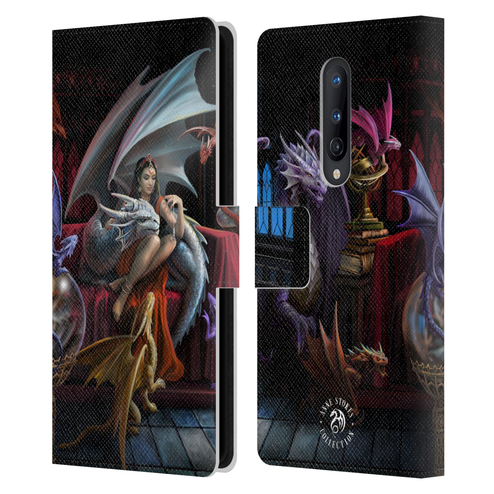 OFFICIAL ANNE STOKES MIX FANTASY ART LEATHER BOOK CASE FOR ONEPLUS PHONES - Picture 8 of 19