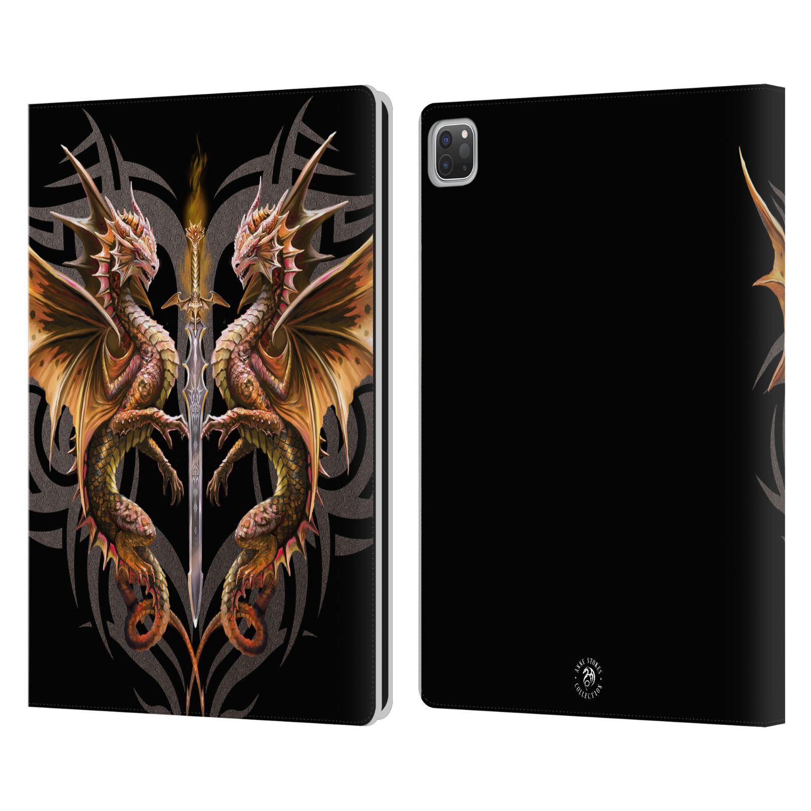 OFFICIAL ANNE STOKES MIX FANTASY ART LEATHER BOOK CASE FOR APPLE iPAD - Picture 10 of 19