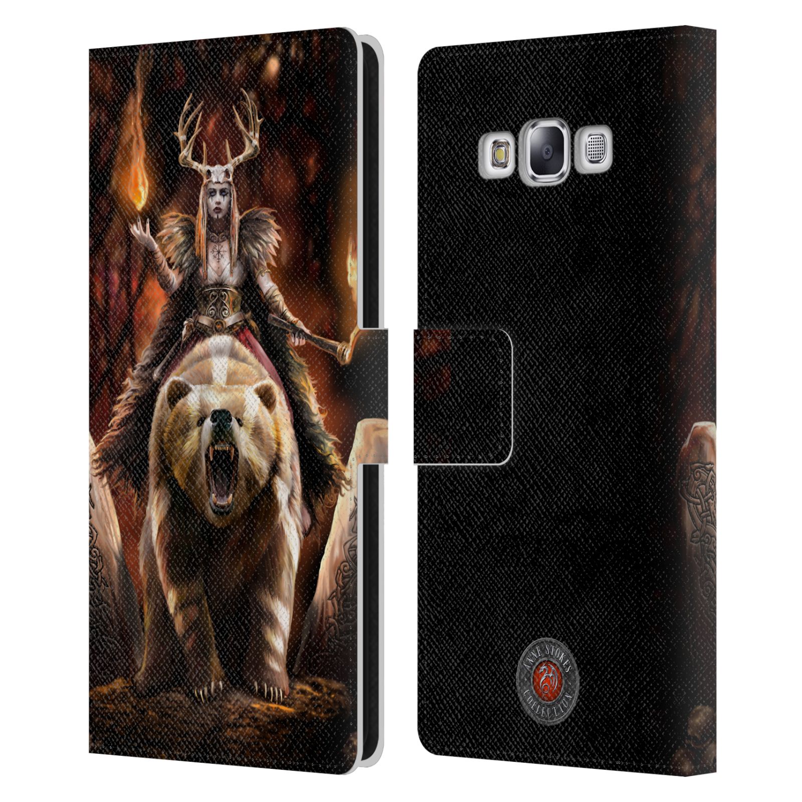 ANNE STOKES MIX FANTASY ART LEATHER BOOK WALLET CASE COVER FOR SAMSUNG PHONES 3 - Picture 17 of 18