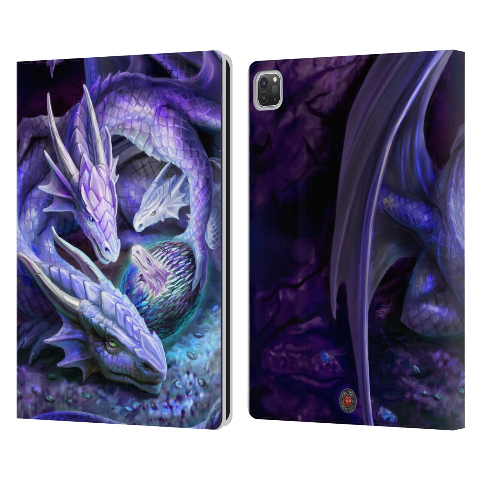 OFFICIAL ANNE STOKES MIX FANTASY ART LEATHER BOOK CASE FOR APPLE iPAD - Picture 18 of 19