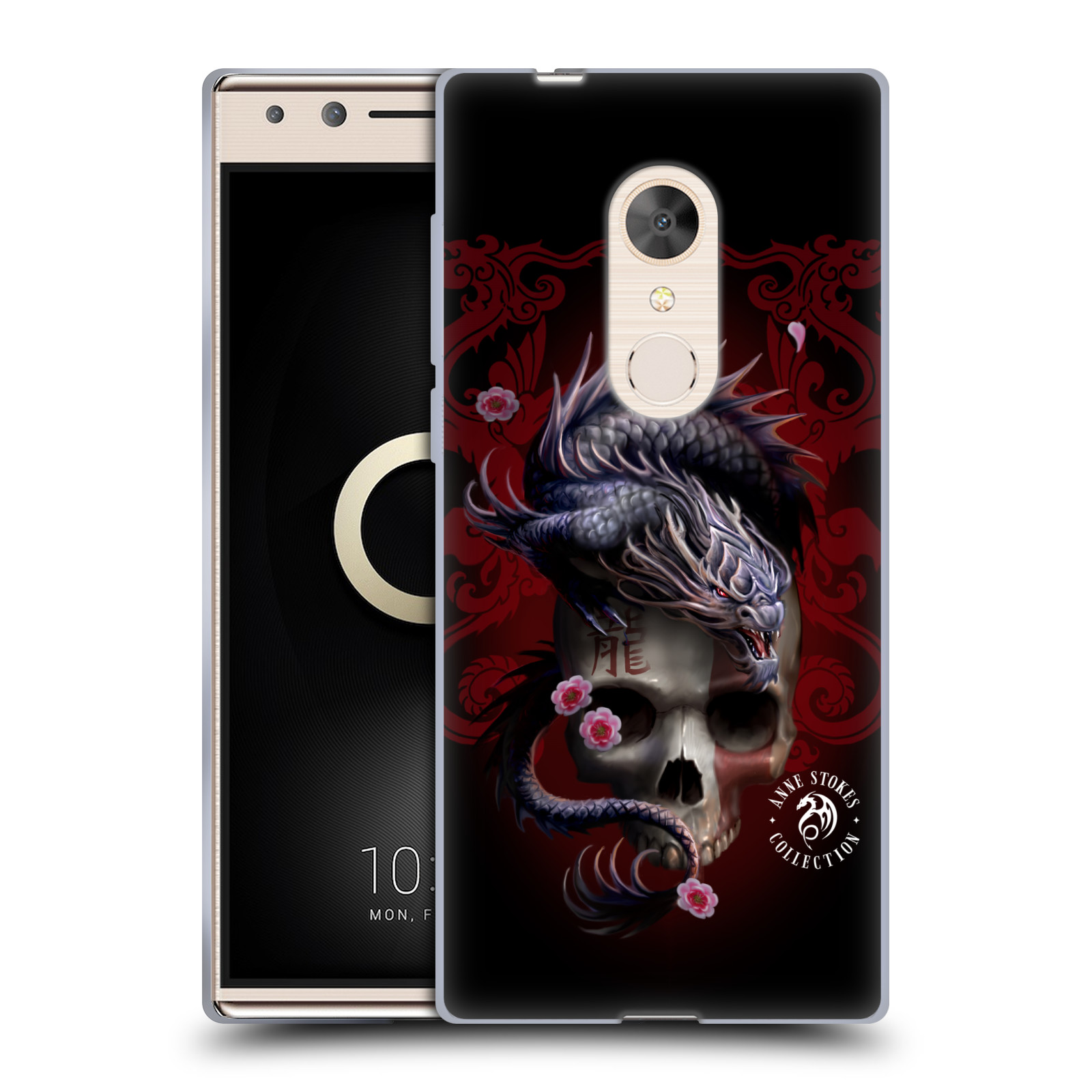 OFFICIAL ANNE STOKES ORIENTAL SKULL SOFT GEL CASE FOR ALCATEL PHONES - 第 8/8 張圖片