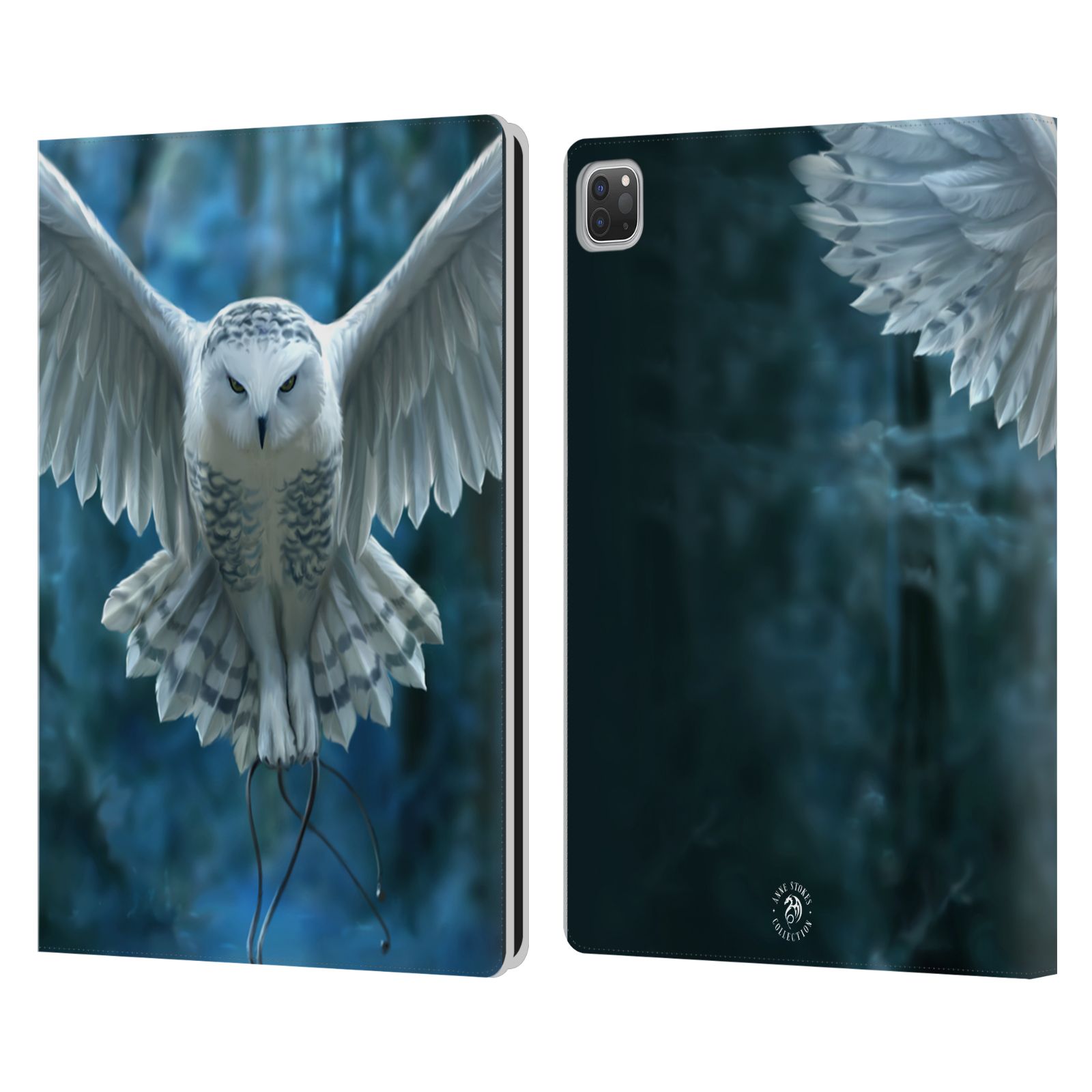 OFFICIAL ANNE STOKES OWLS LEATHER BOOK WALLET CASE COVER FOR APPLE iPAD - 第 7/12 張圖片