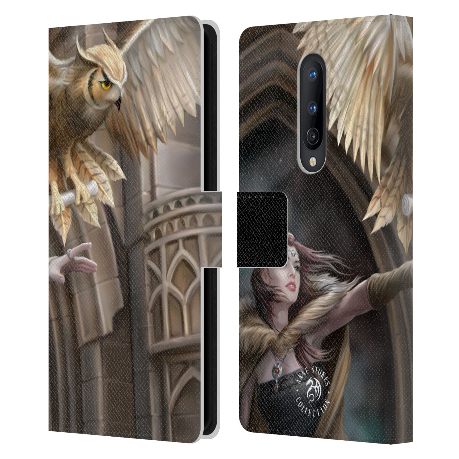 OFFICIAL ANNE STOKES OWLS LEATHER BOOK WALLET CASE COVER FOR ONEPLUS PHONES - Picture 10 of 12