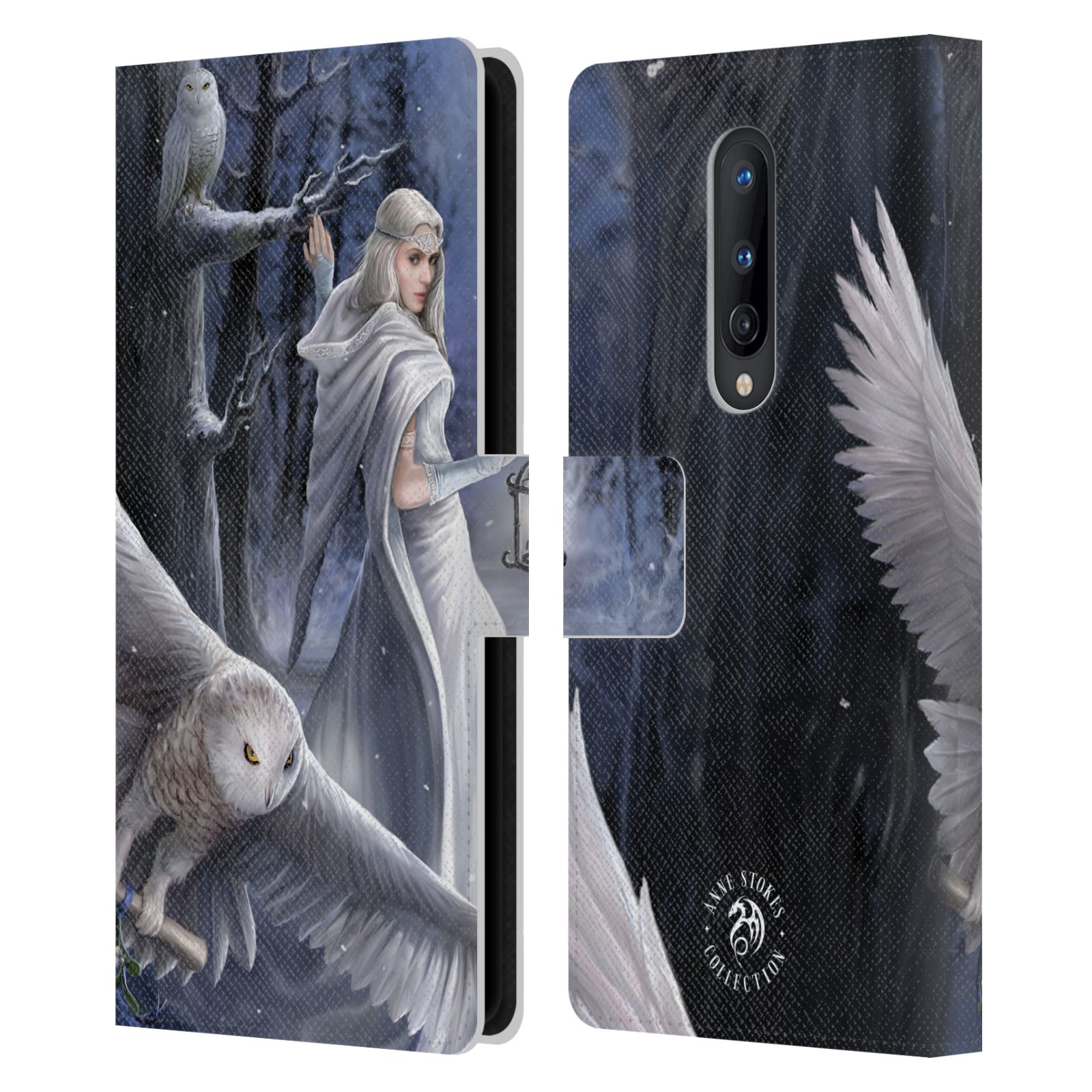OFFICIAL ANNE STOKES OWLS LEATHER BOOK WALLET CASE COVER FOR ONEPLUS PHONES - Picture 11 of 12