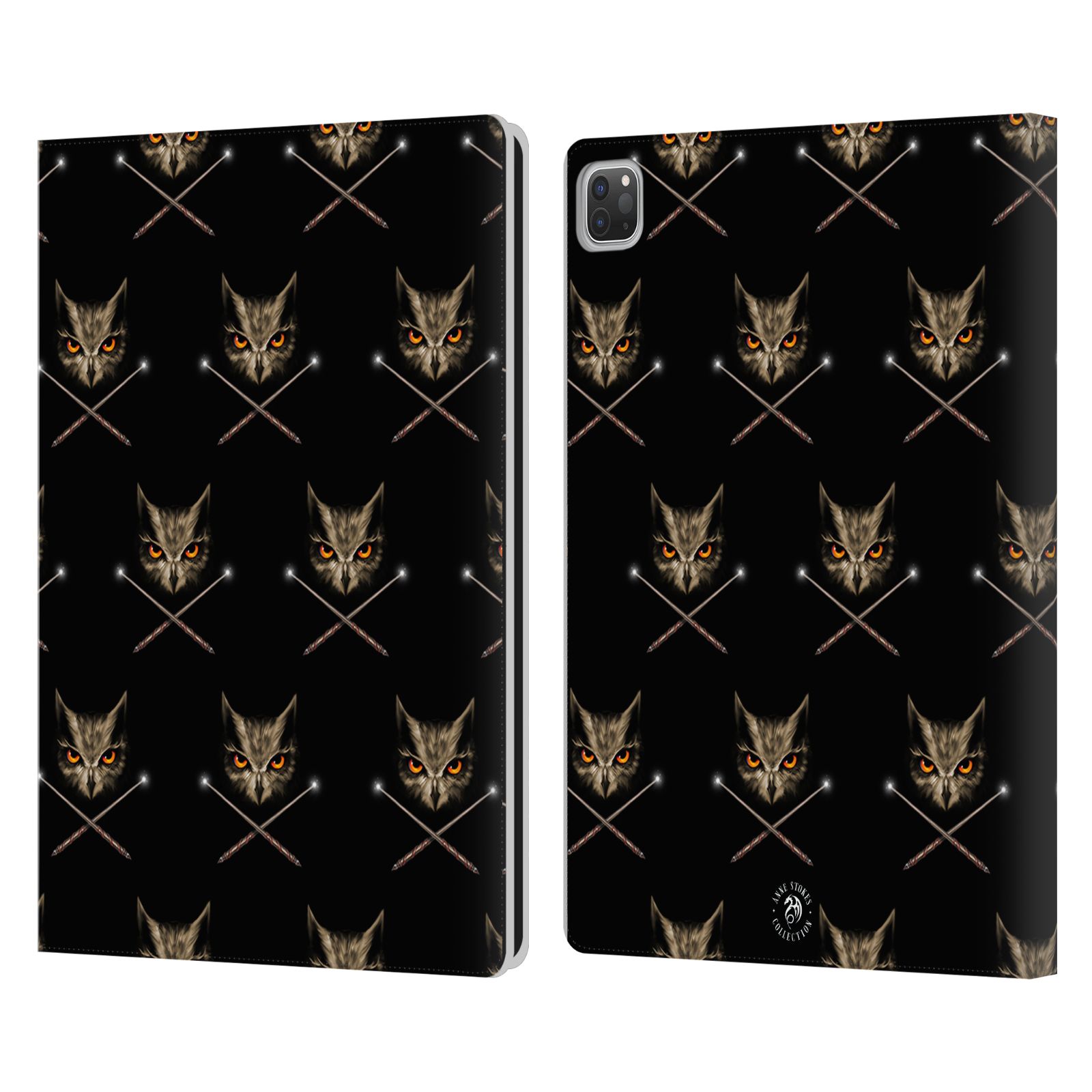 OFFICIAL ANNE STOKES OWLS LEATHER BOOK WALLET CASE COVER FOR APPLE iPAD - 第 9/12 張圖片
