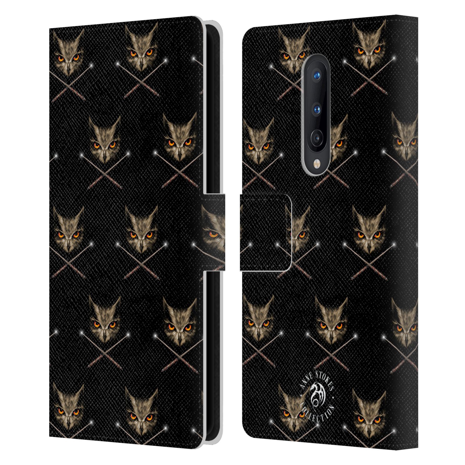 OFFICIAL ANNE STOKES OWLS LEATHER BOOK WALLET CASE COVER FOR ONEPLUS PHONES - Picture 9 of 12