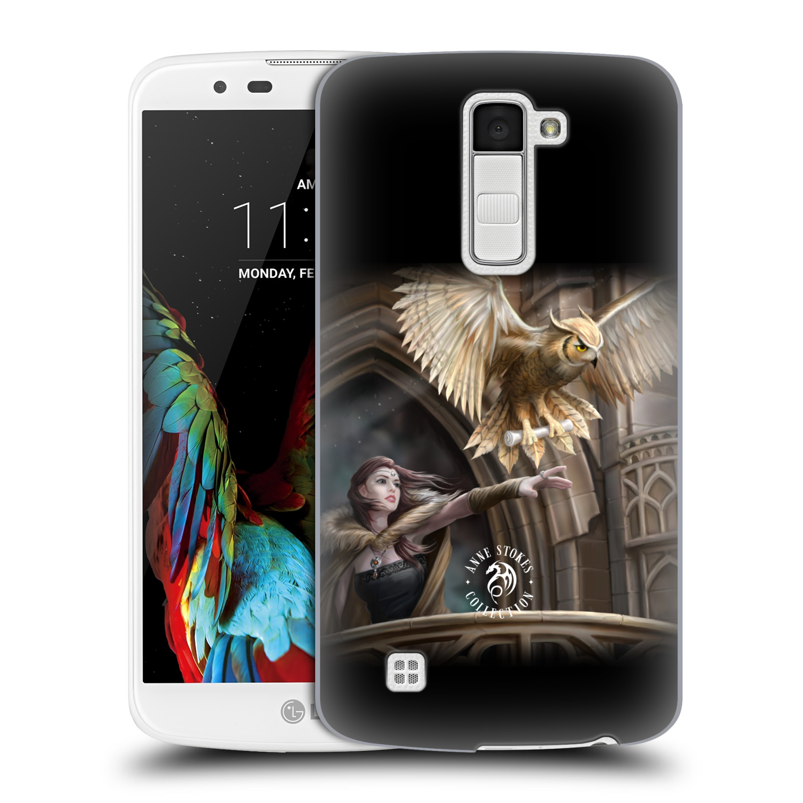 OFFICIAL ANNE STOKES OWLS HARD BACK CASE FOR LG PHONES 3 - Picture 11 of 13