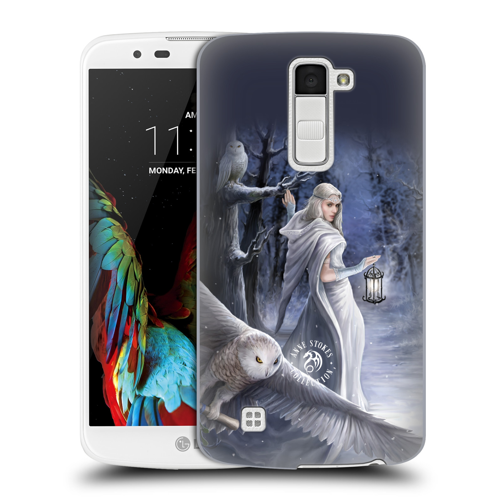 OFFICIAL ANNE STOKES OWLS HARD BACK CASE FOR LG PHONES 3 - Picture 12 of 13