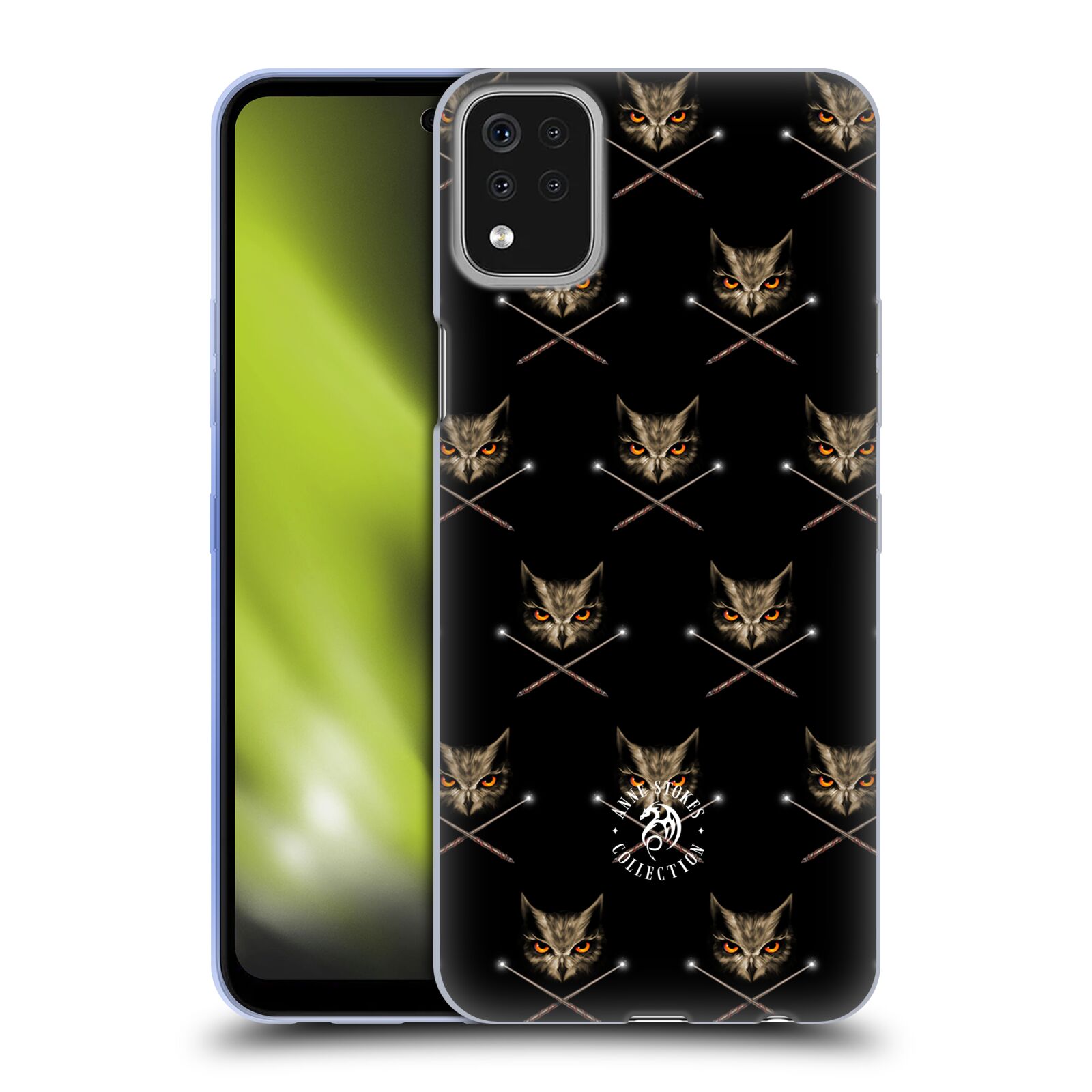 OFFICIAL ANNE STOKES OWLS SOFT GEL CASE FOR LG PHONES 1 - Picture 8 of 8