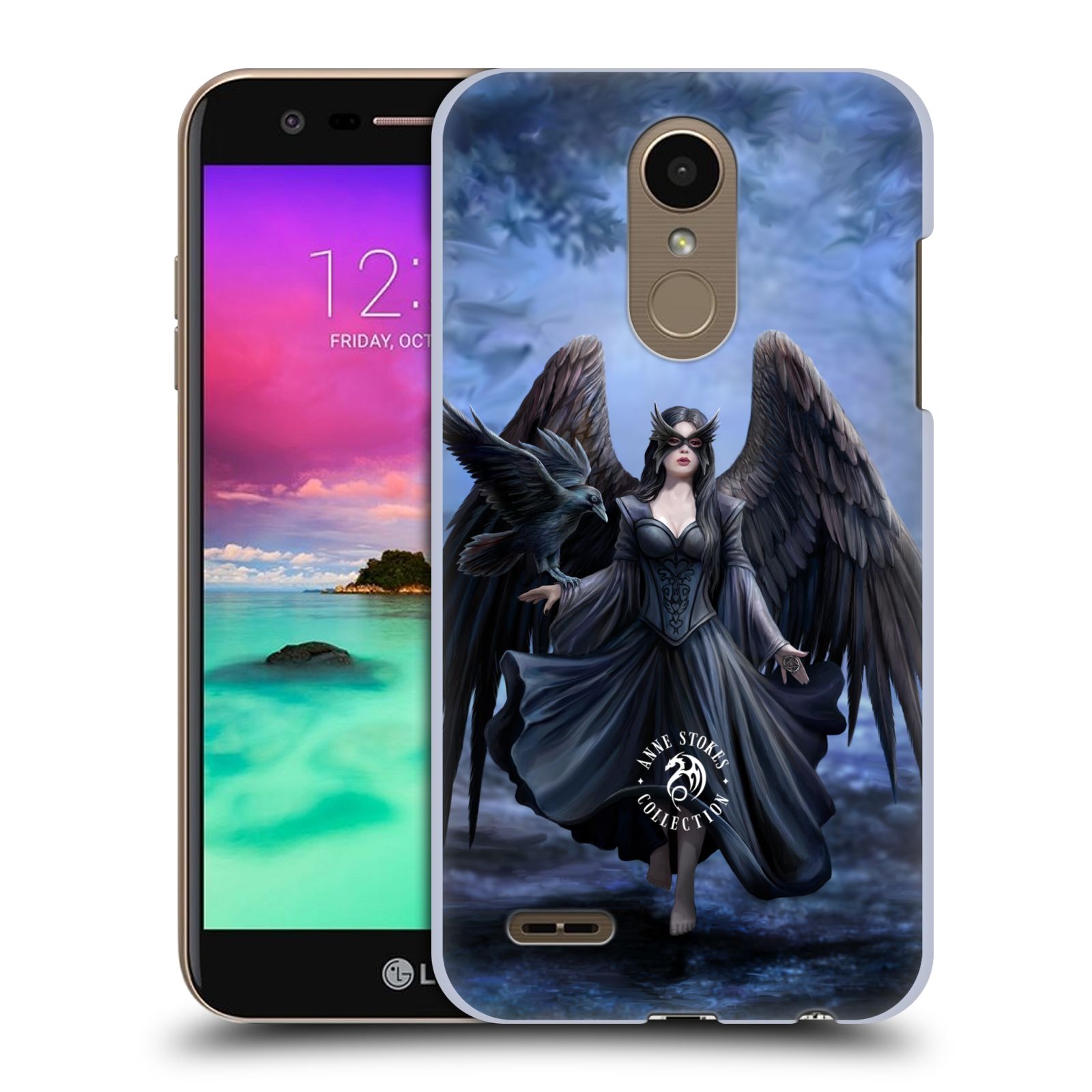 OFFICIAL ANNE STOKES RAVEN BACK CASE FOR LG PHONES 1 - Picture 7 of 10