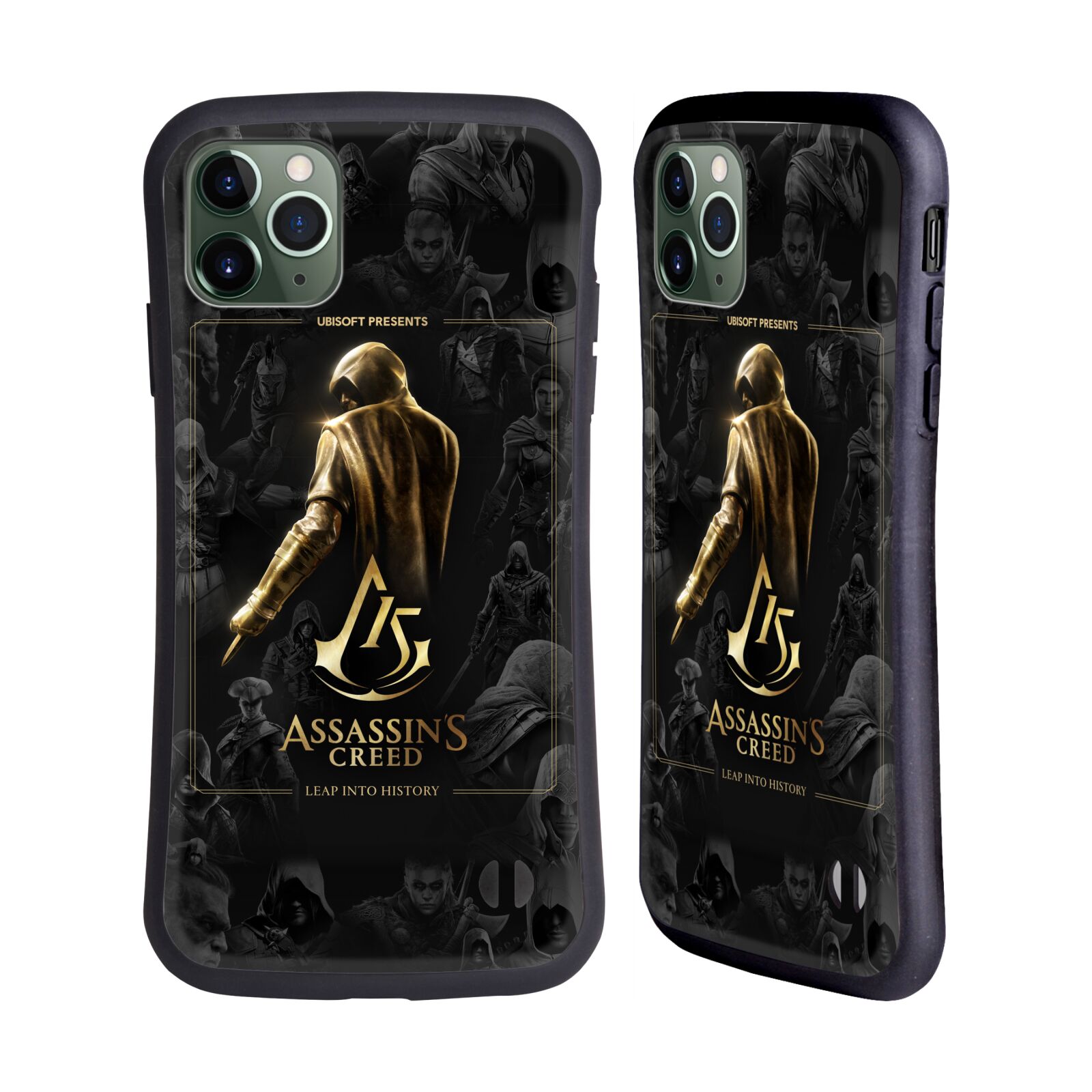 ASSASSIN'S CREED 15TH ANNIVERSARY GRAPHICS HYBRID HUELLE APPLE iPHONES HANDYS - Picture 12 of 12