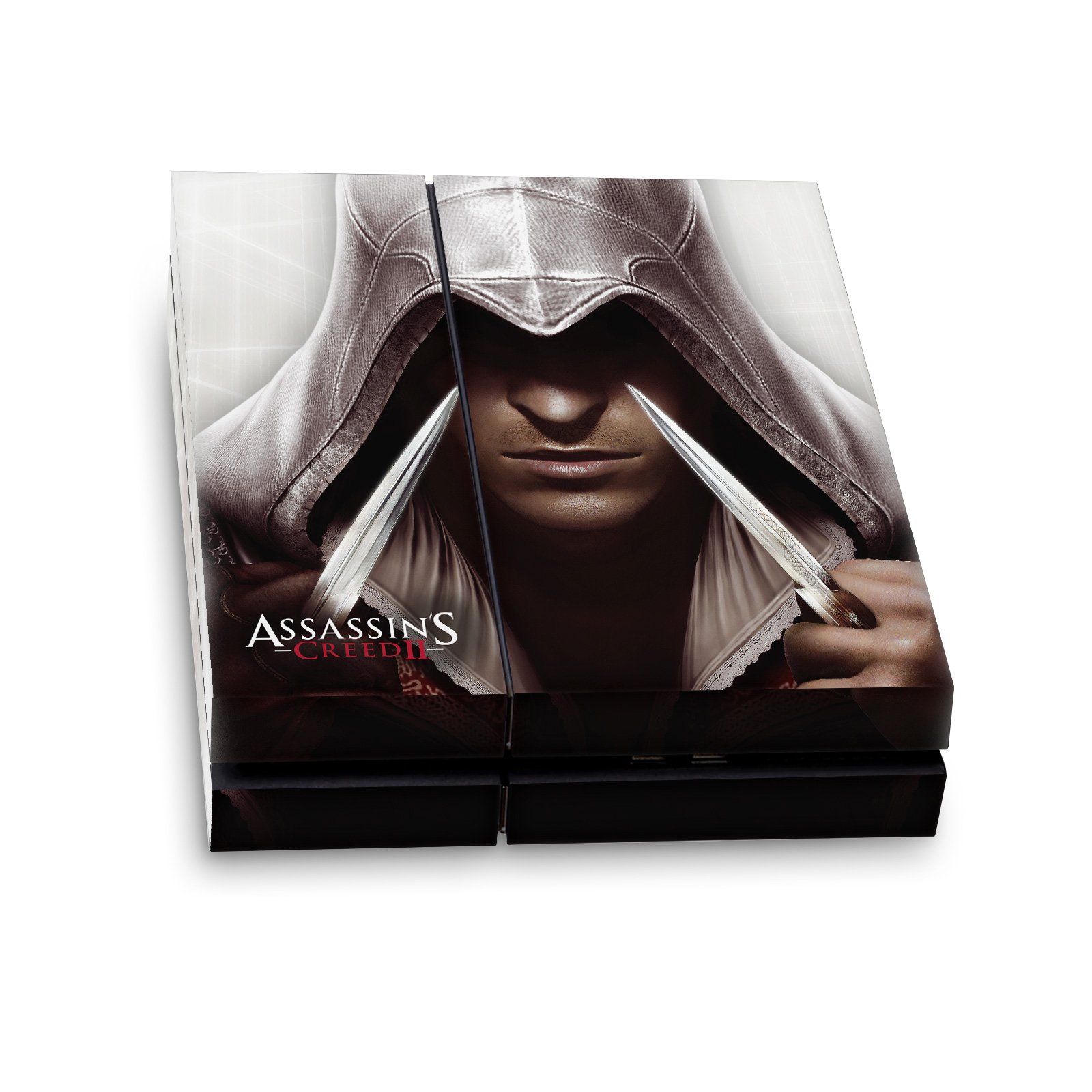 OFFICIAL ASSASSIN'S CREED II GRAPHICS VINYL SKIN DECAL FOR SONY PS4 CONSOLE