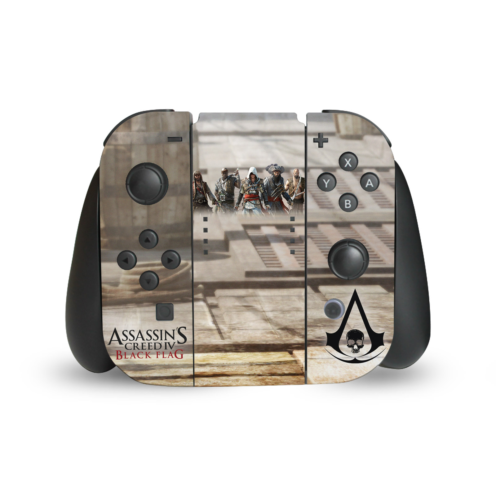 ASSASSIN'S CREED BLACK FLAG GRAPHICS VINYL SKIN NINTENDO SWITCH JOY CONTROLLER