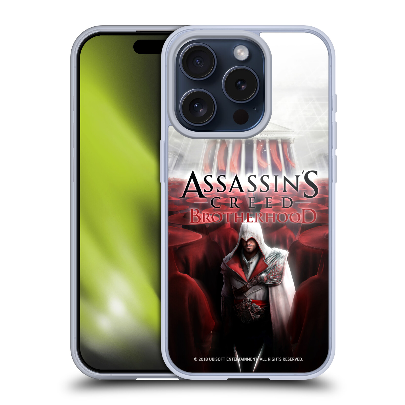 ASSASSIN'S CREED BROTHERHOOD KEY ART GEL CASE FOR APPLE iPHONE PHONES