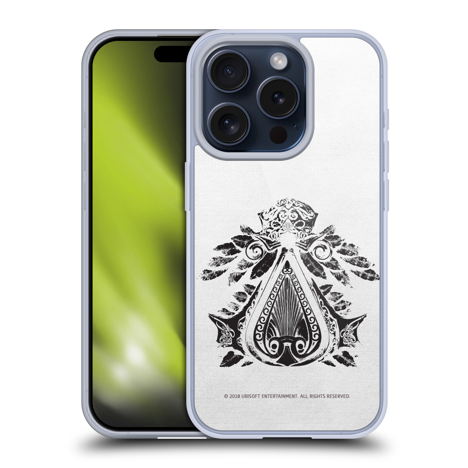 OFFICIAL ASSASSIN'S CREED BROTHERHOOD LOGO SOFT GEL CASE FOR APPLE iPHONE PHONES - Picture 10 of 11
