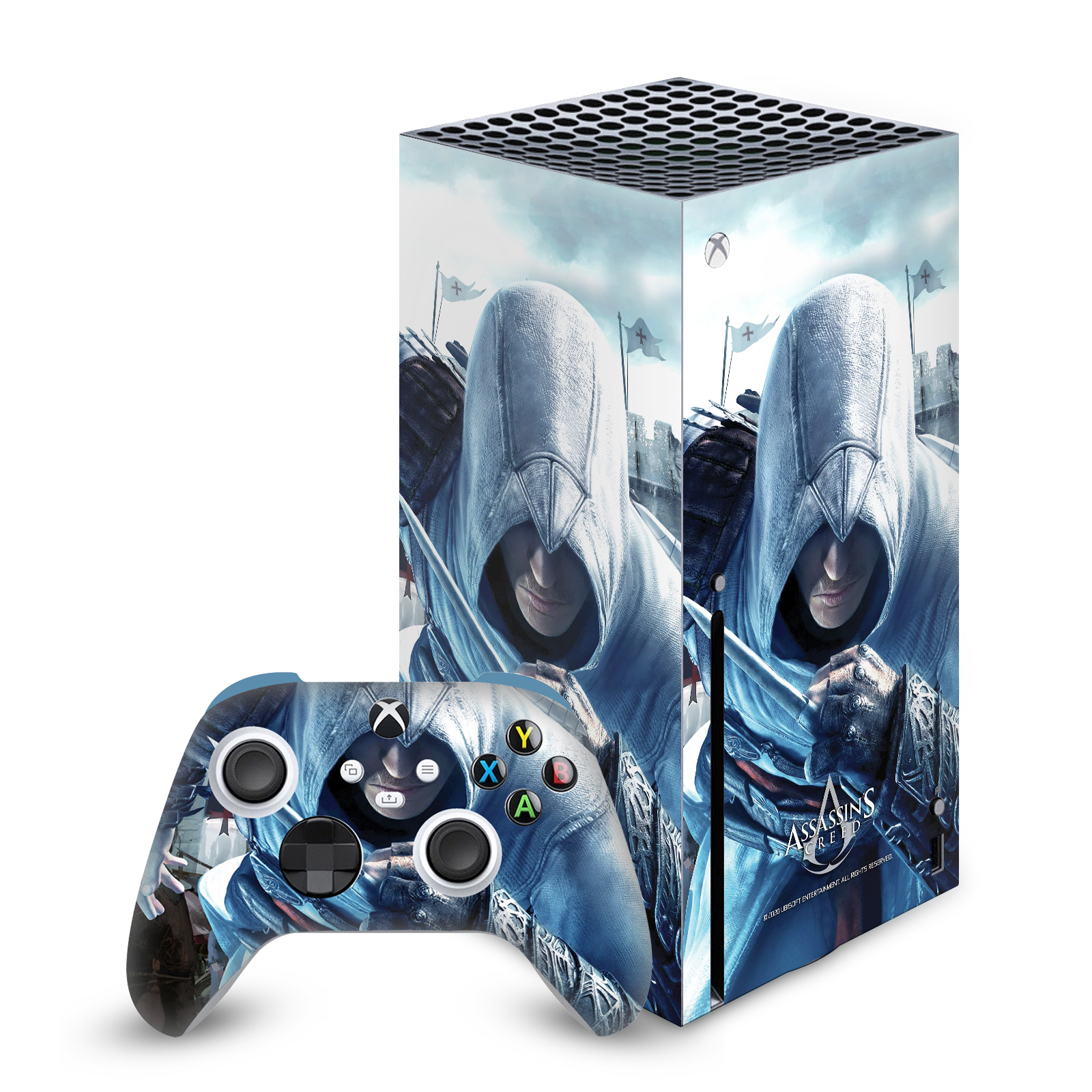 ASSASSIN'S CREED SCHLUESSEL KUNST VINYL SKIN FOR SERIES X CONSOLE & CONTROLLER - Bild 9 von 9