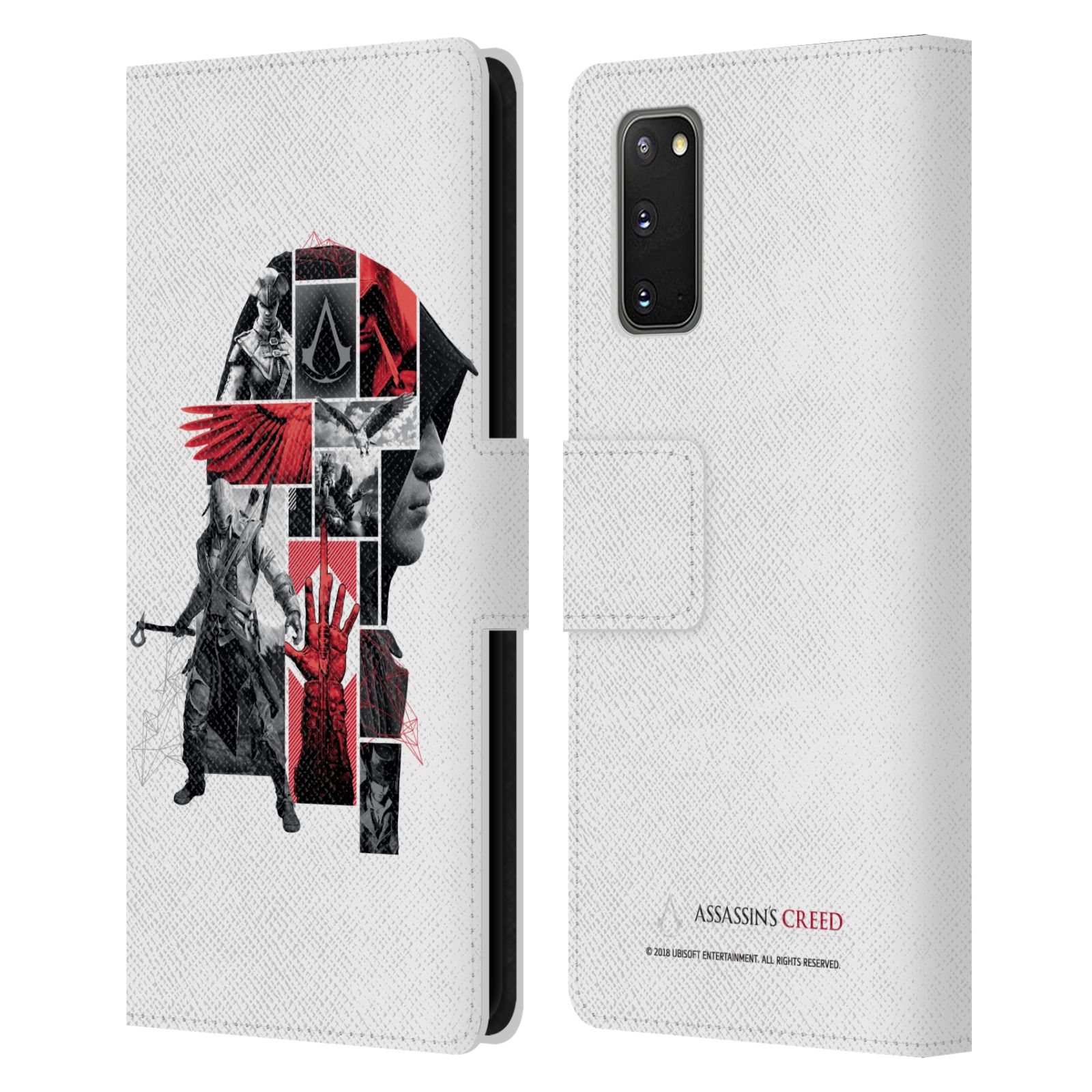 ASSASSIN'S CREED LEGACY CHARACTER ARTWORK LEATHER BOOK CASE FOR SAMSUNG PHONES 2 - 第 10/16 張圖片