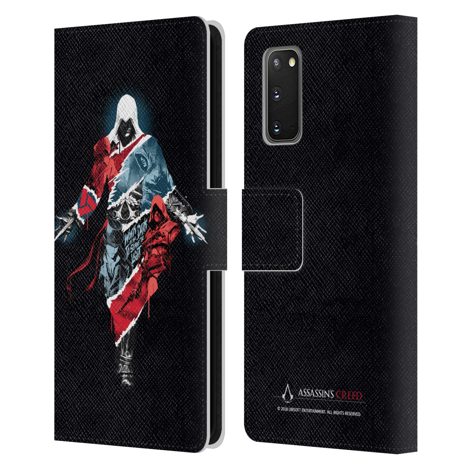 ASSASSIN'S CREED LEGACY CHARACTER ARTWORK LEATHER BOOK CASE FOR SAMSUNG PHONES 2 - 第 9/16 張圖片